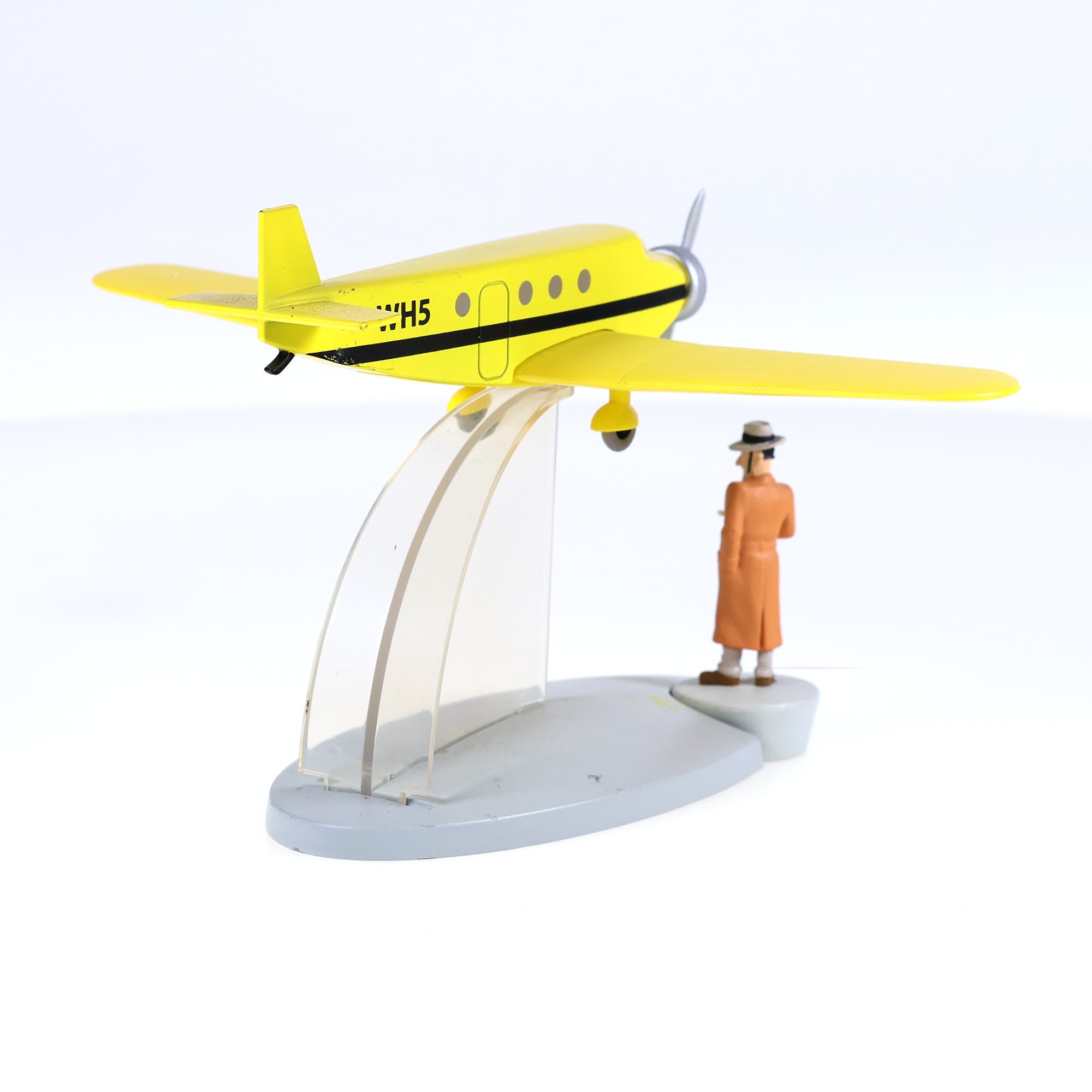 Hachette En Avion Tintin - L'avion de Bazaroff - L'Oreille cassée 1/100  — miniature 3