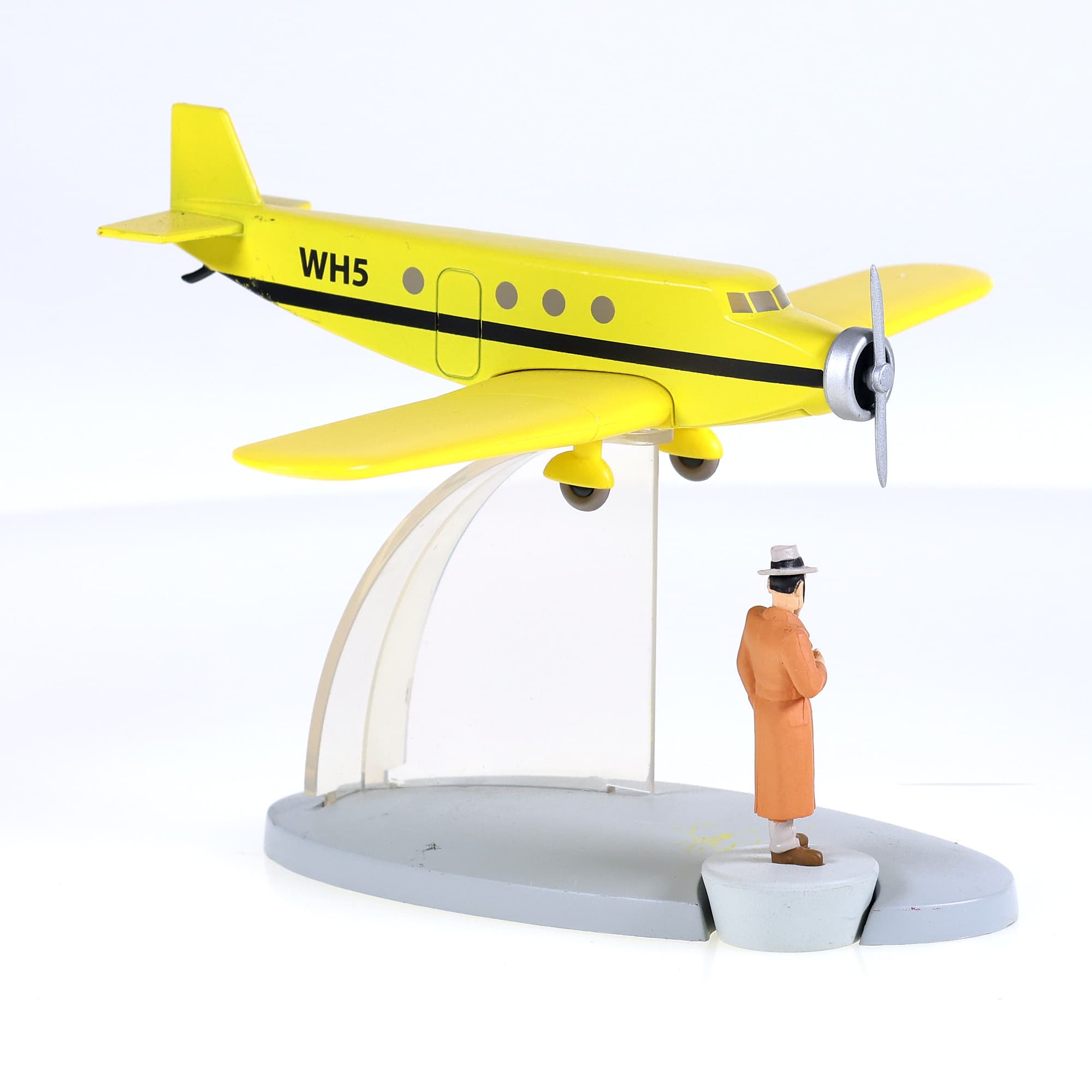 Hachette En Avion Tintin - L'avion de Bazaroff - L'Oreille cassée 1/100  — miniature 4