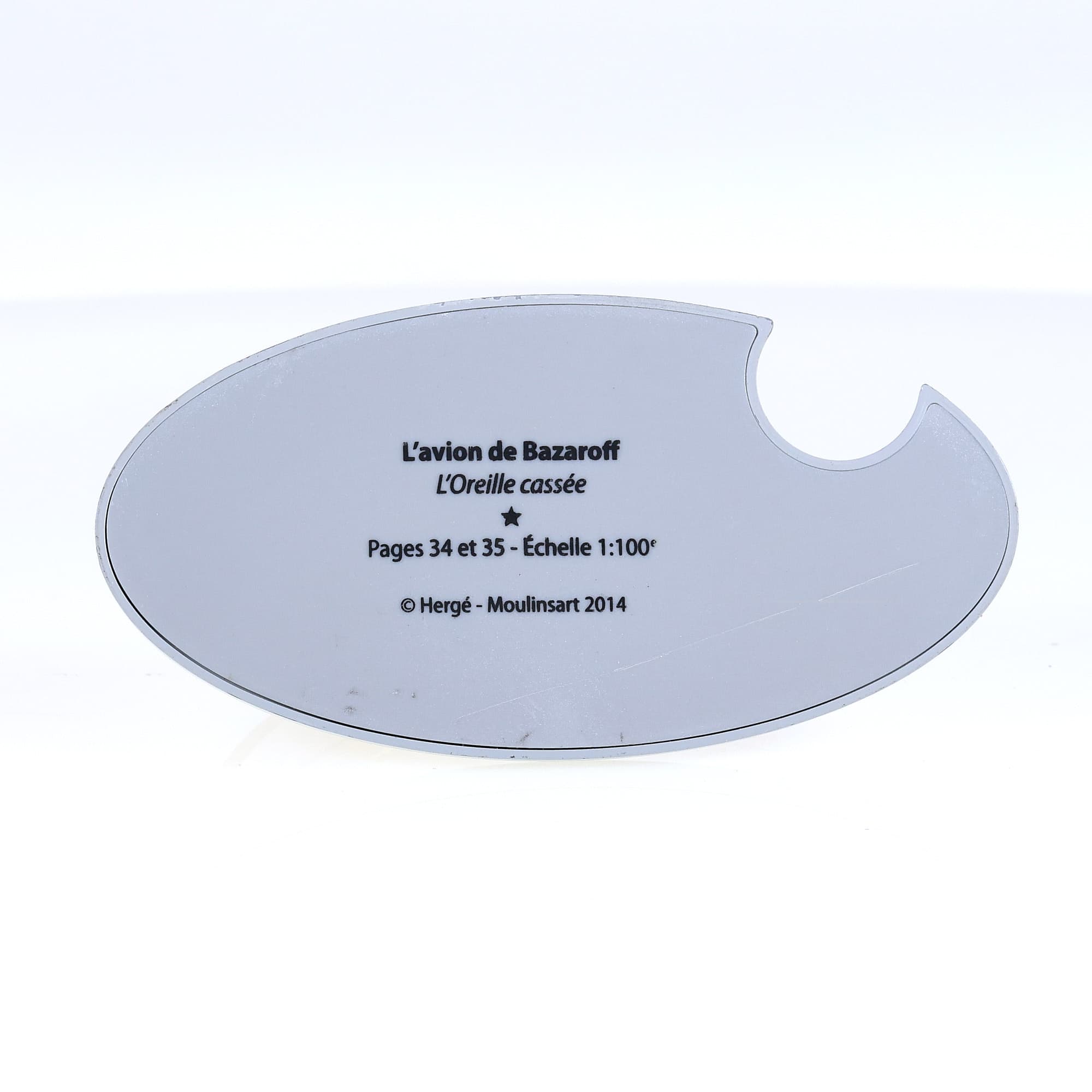 Hachette En Avion Tintin - L'avion de Bazaroff - L'Oreille cassée 1/100  — miniature 5