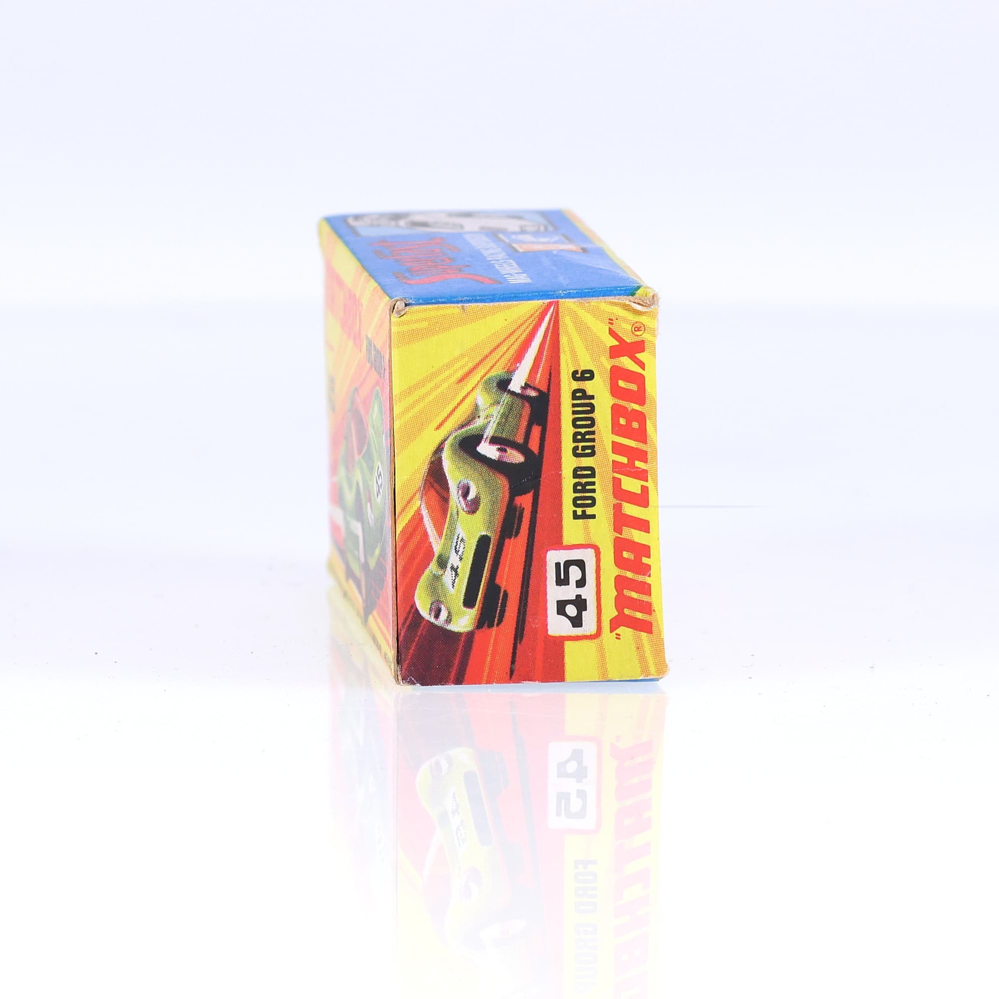 Matchbox 45 Ford Group 6 #45 1969 1/64 Rouge avec boîte — miniature 12
