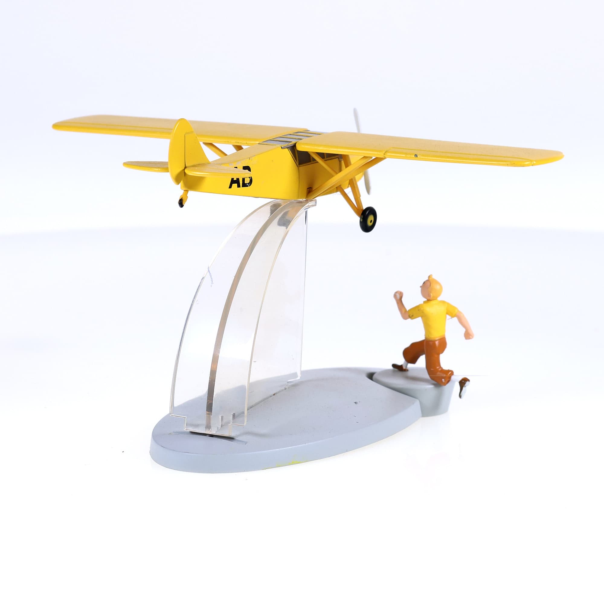 Hachette En Avion Tintin - L'avion orange - Les Cigares du Pharaon 1/72  — miniature 3