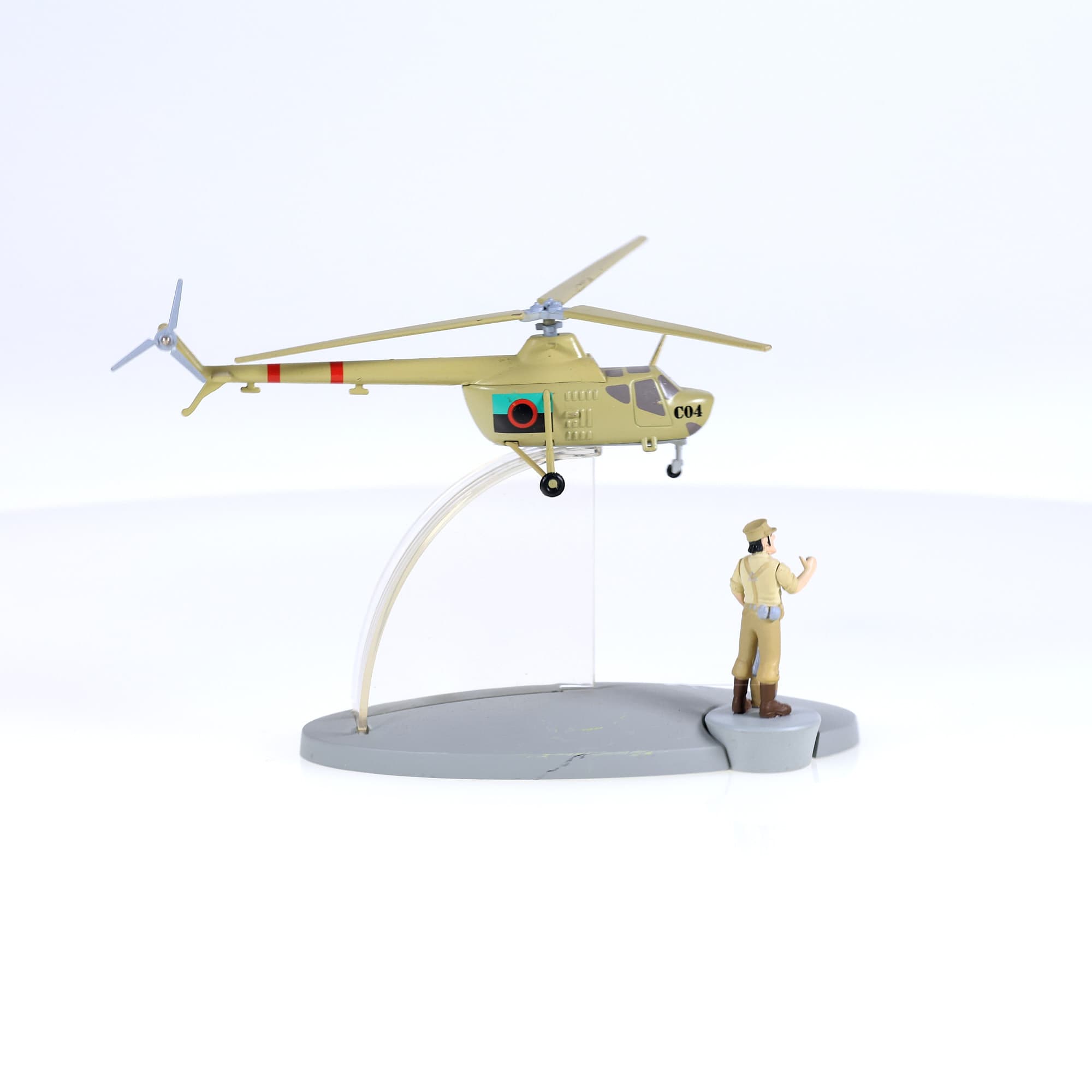 Moulinsart Tintin L'hélicoptère - Tintin et les Picaros 2014 1/100 — miniature 6