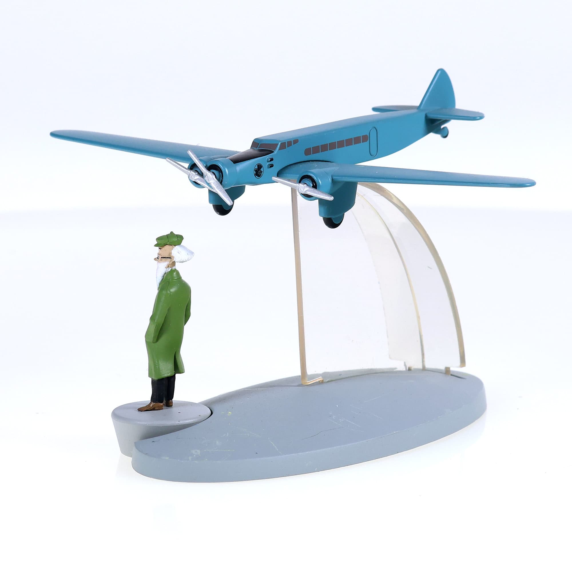 Hachette En Avion Tintin - Le trimoteur gris - Le Sceptre d'Ottokar 1/200  — photo 1