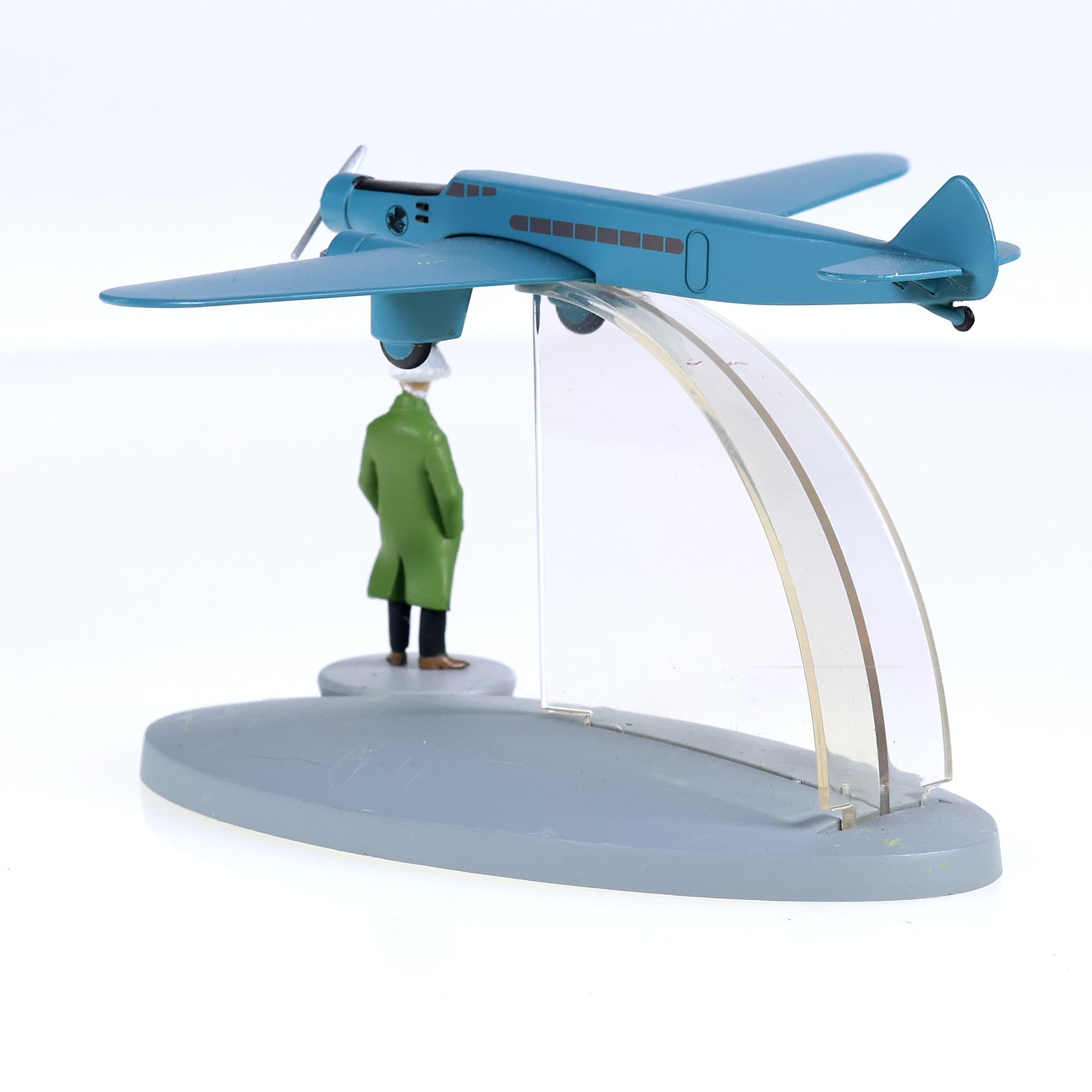 Hachette En Avion Tintin - Le trimoteur gris - Le Sceptre d'Ottokar 1/200  — miniature 2