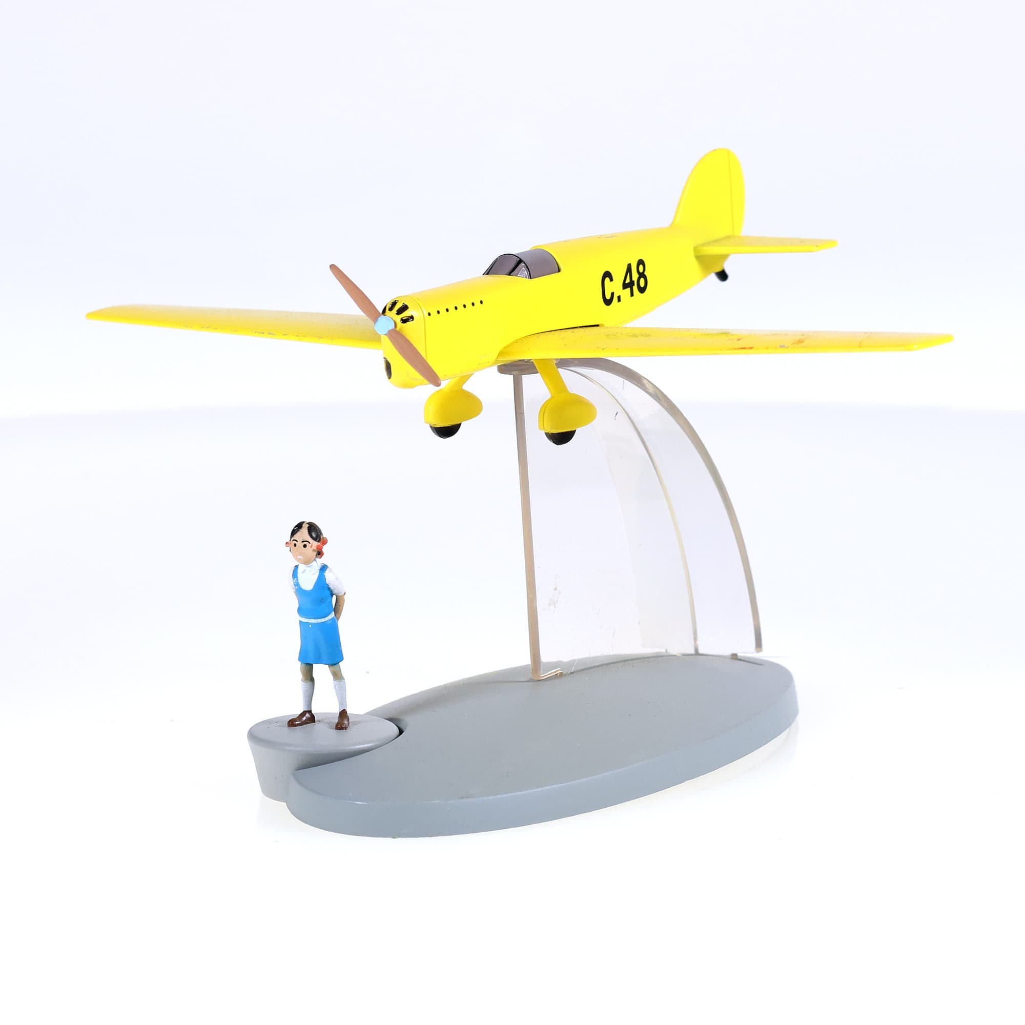 Hachette En Avion Tintin - Le prototype C 48 de Jo, Zette & Jocko 1/72  — photo 1