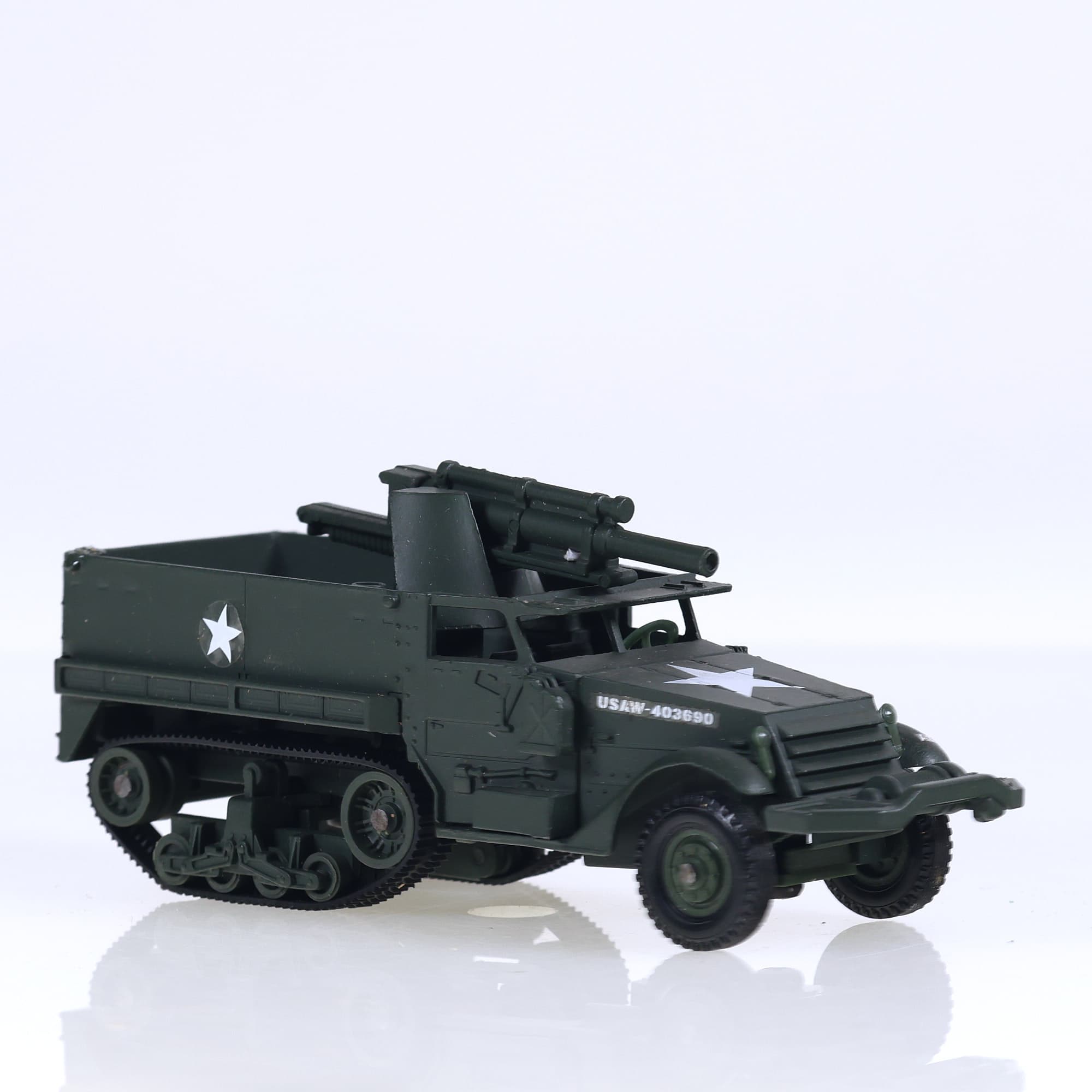 Solido 244 Half Track M3 US T 19 1/50 Vert — miniature 2