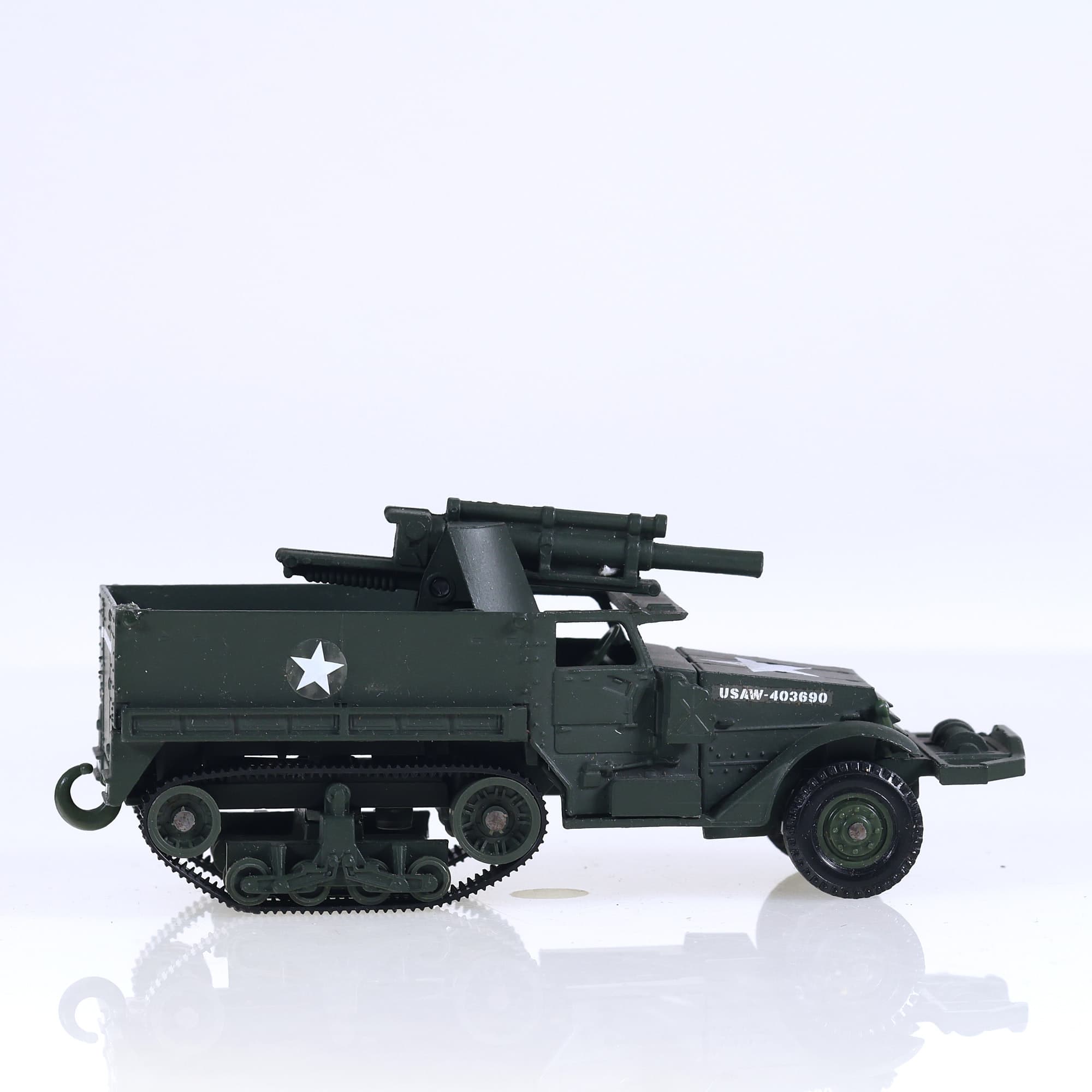 Solido 244 Half Track M3 US T 19 1/50 Vert — miniature 11