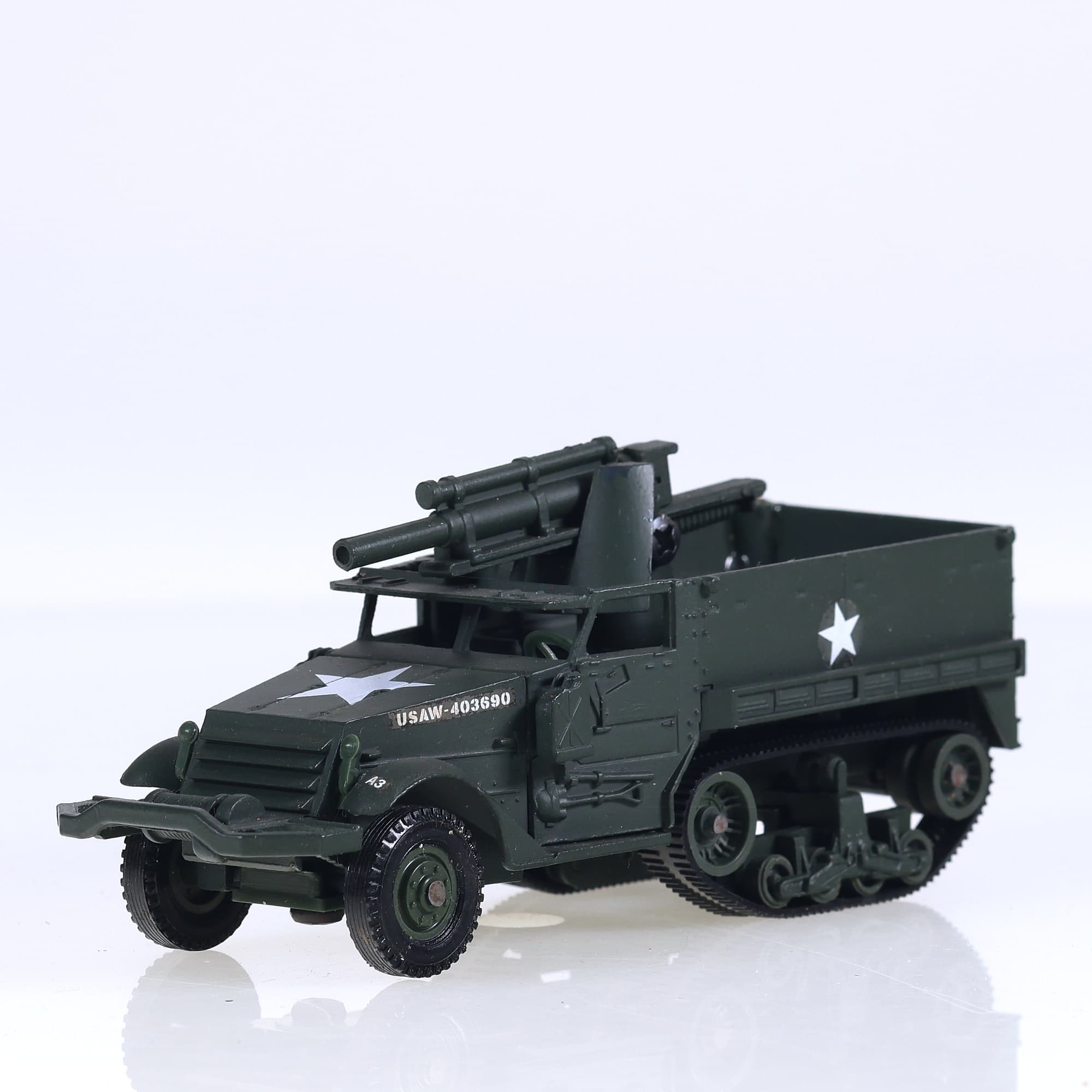 Solido 244 Half Track M3 US T 19 1/50 Vert — miniature 6