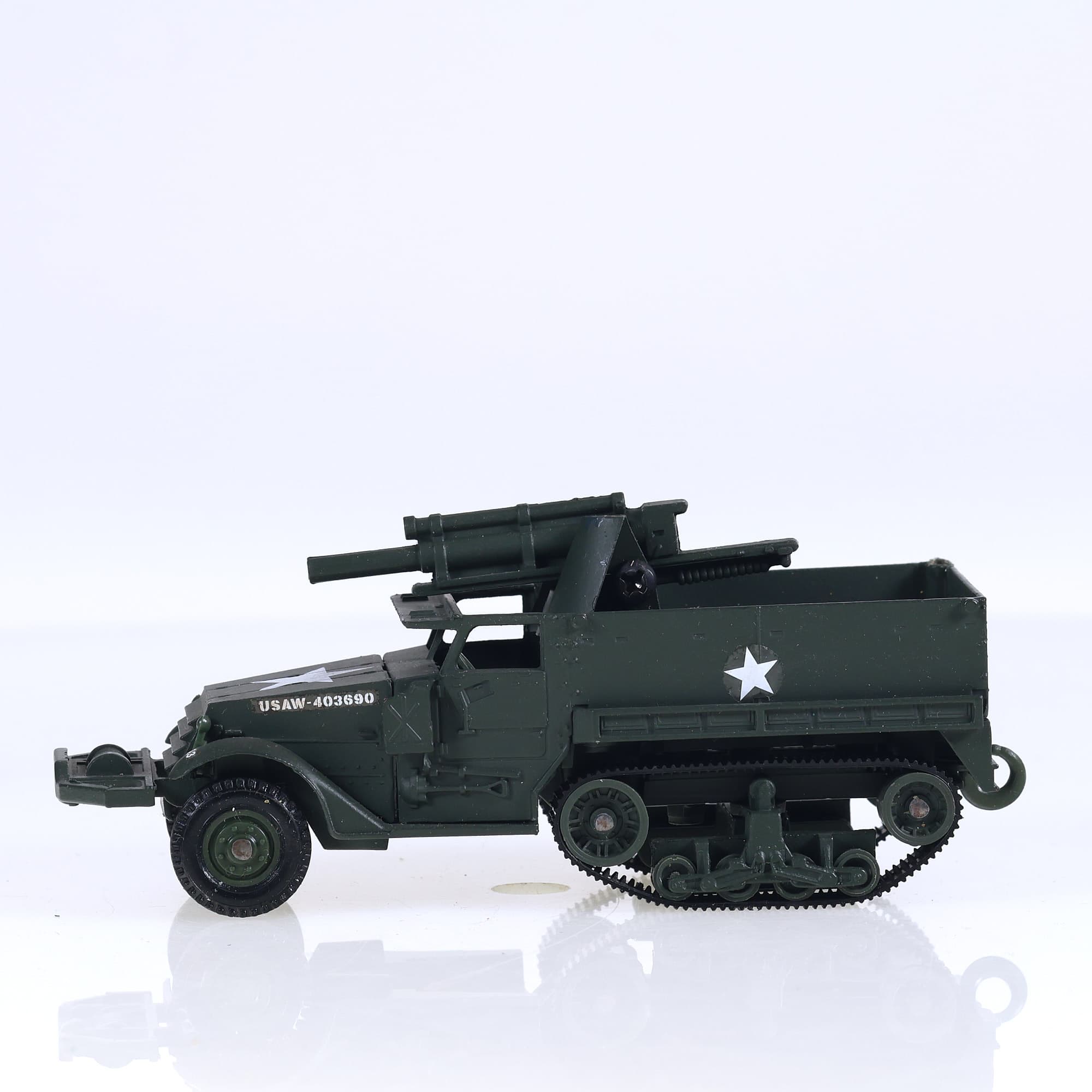 Solido 244 Half Track M3 US T 19 1/50 Vert — miniature 7