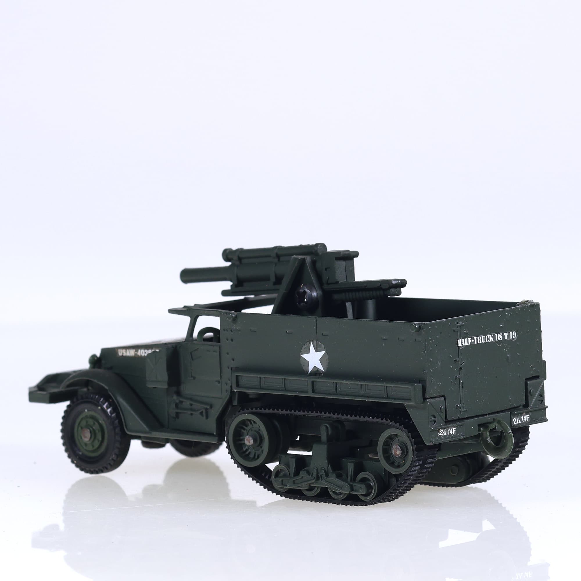 Solido 244 Half Track M3 US T 19 1/50 Vert — miniature 8
