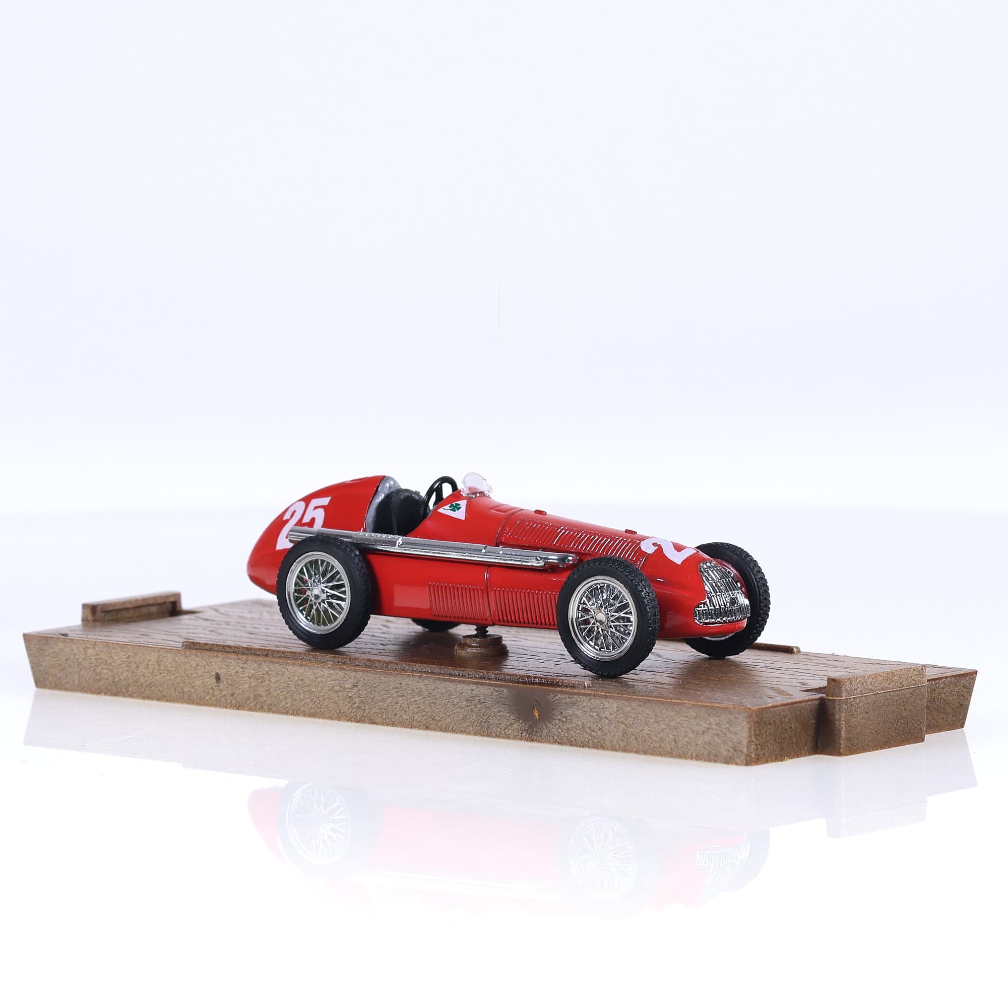 Brumm R36 Alfa Romeo #25 1/43 Rouge Grade B avec boîte — miniature 7