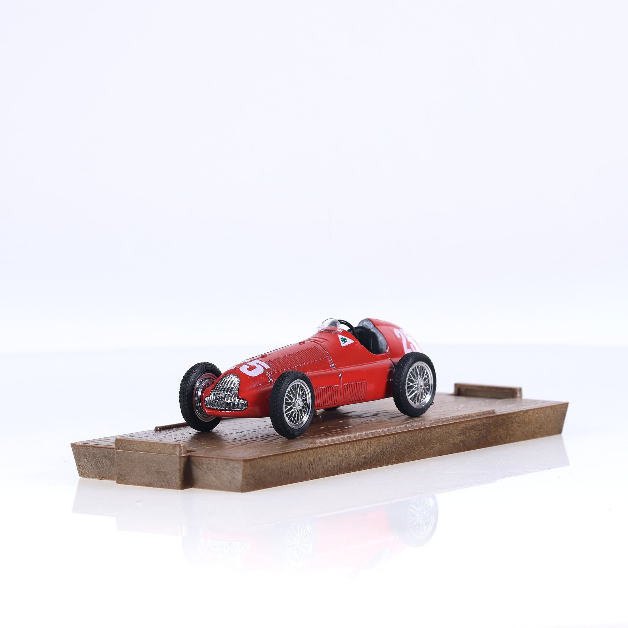 Brumm R36 Alfa Romeo #25 1/43 Rouge Grade B avec boîte — miniature 9