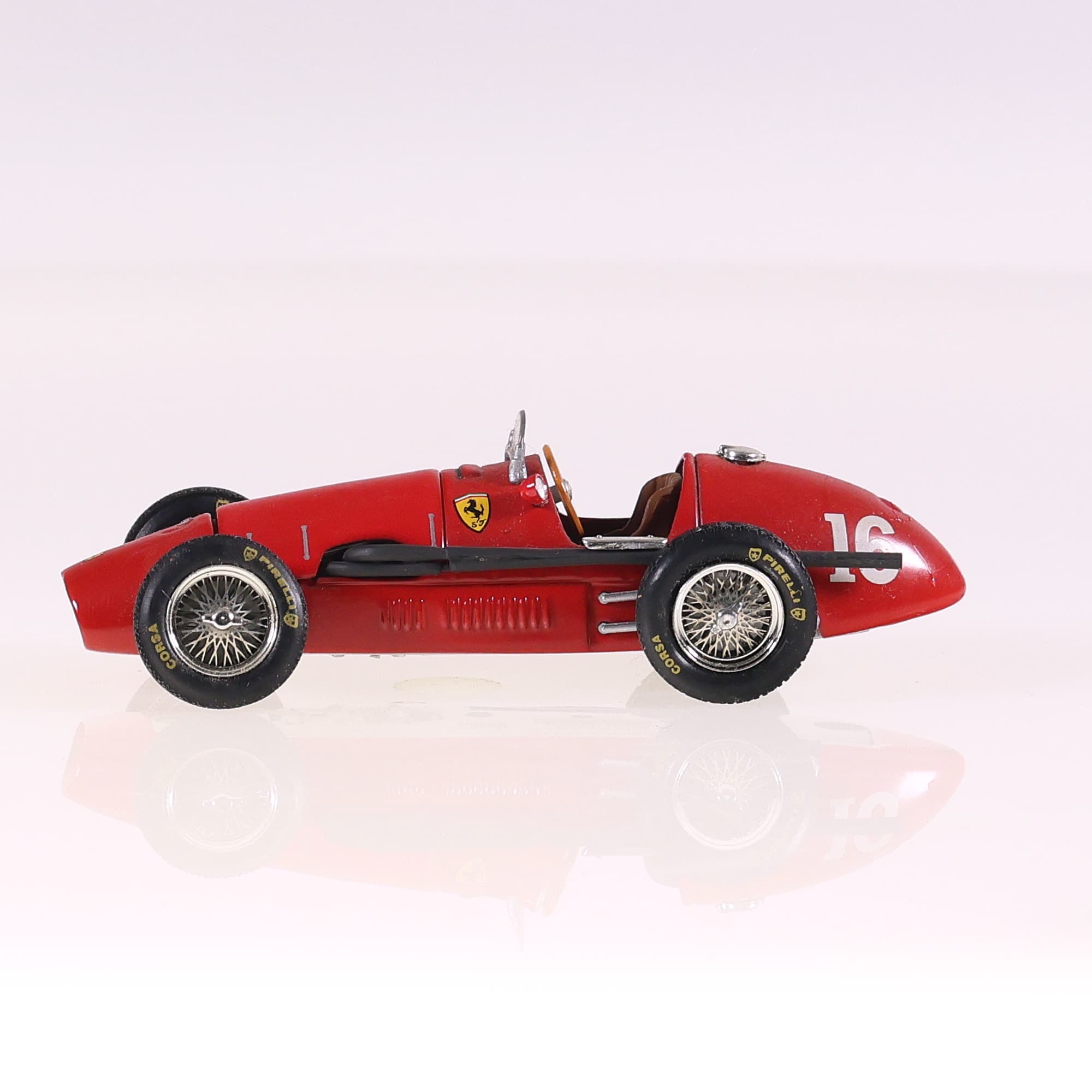Quartzo Ferrari F1 500 #16 1/43 Rouge sans boîte — miniature 2