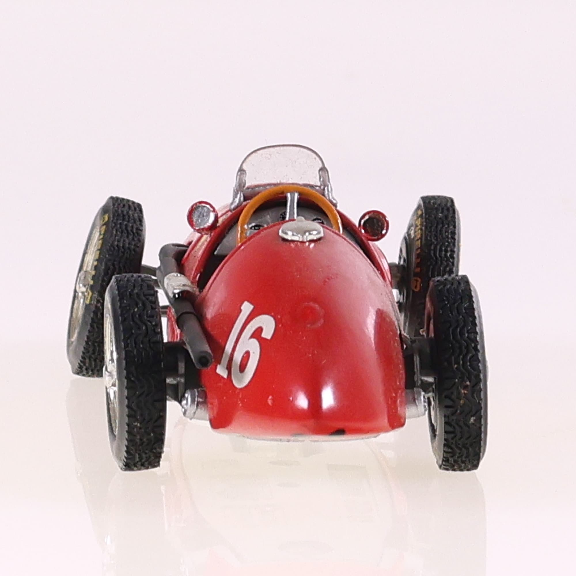 Quartzo Ferrari F1 500 #16 1/43 Rouge sans boîte — miniature 4