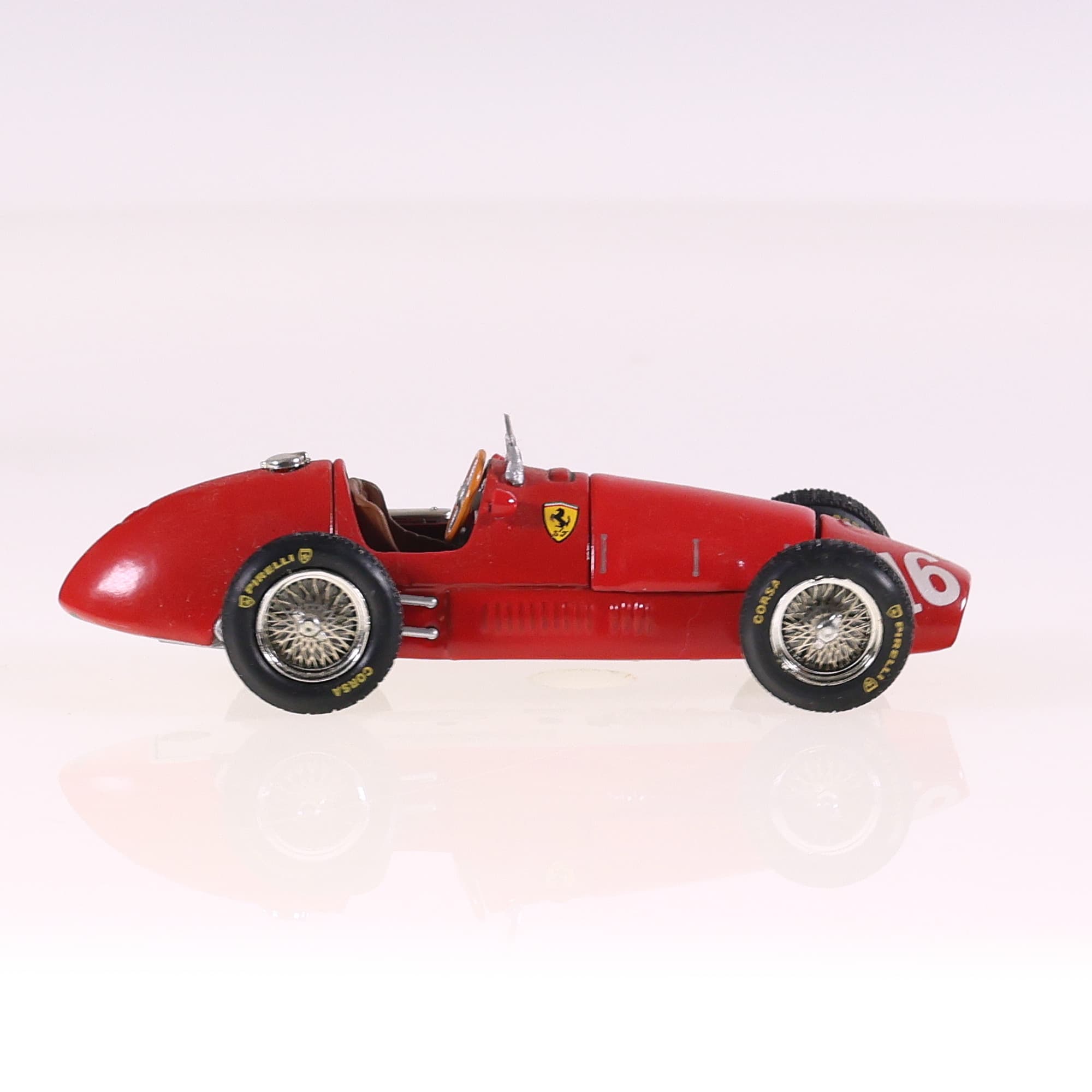 Quartzo Ferrari F1 500 #16 1/43 Rouge sans boîte — miniature 6