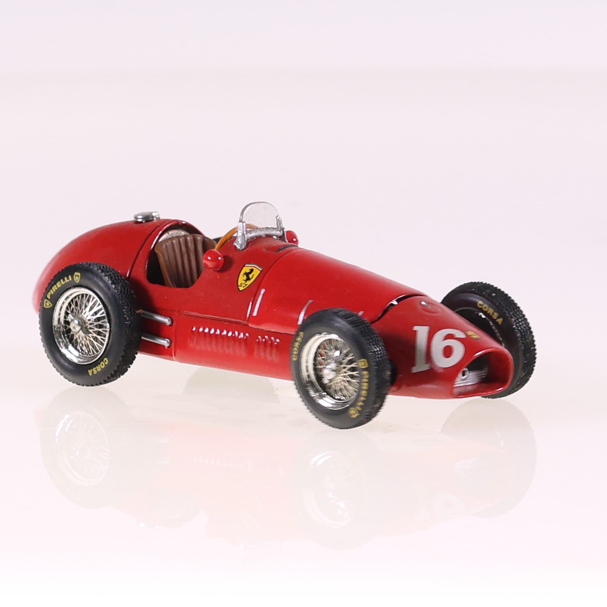 Quartzo Ferrari F1 500 #16 1/43 Rouge sans boîte — miniature 7