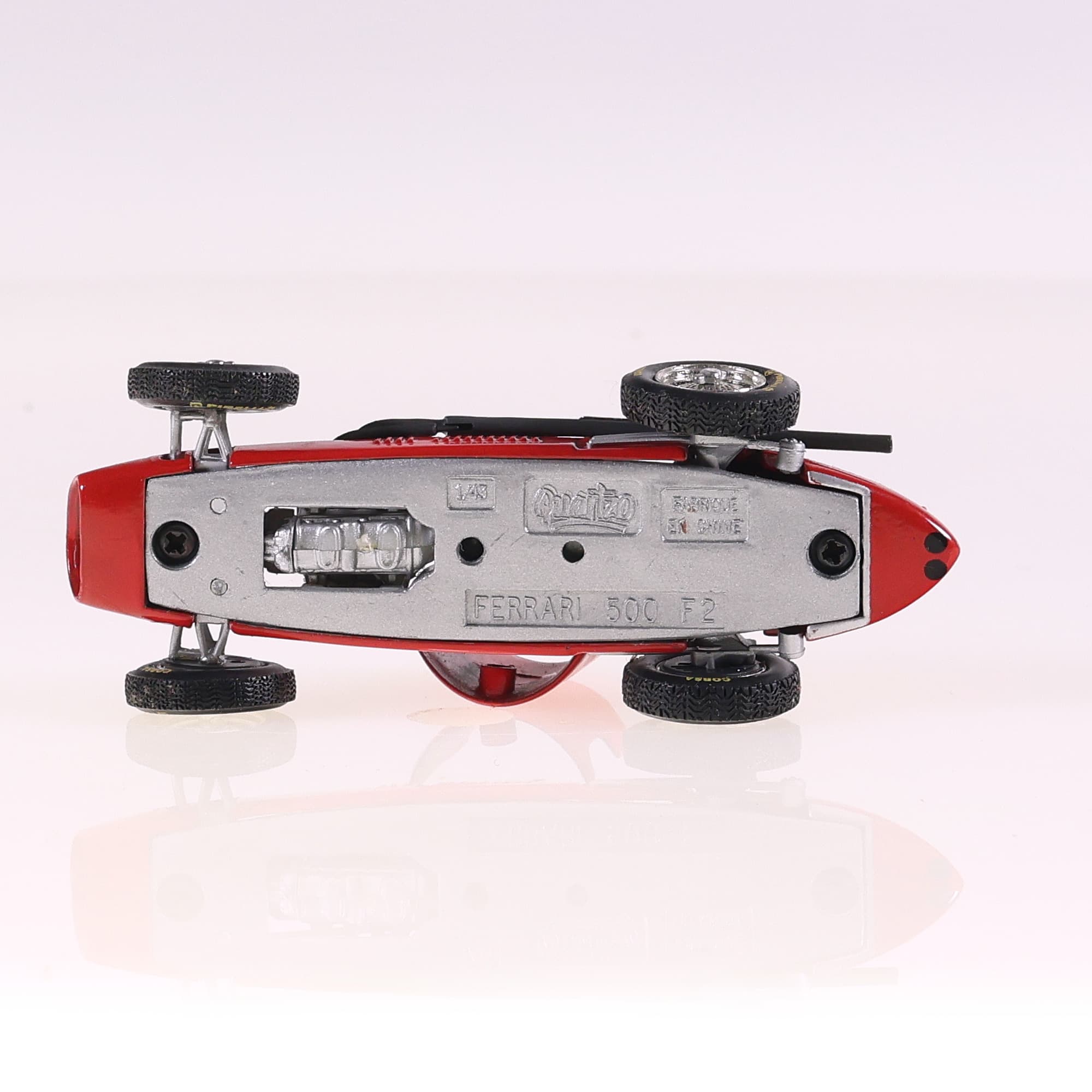Quartzo Ferrari F1 500 #16 1/43 Rouge sans boîte — miniature 9