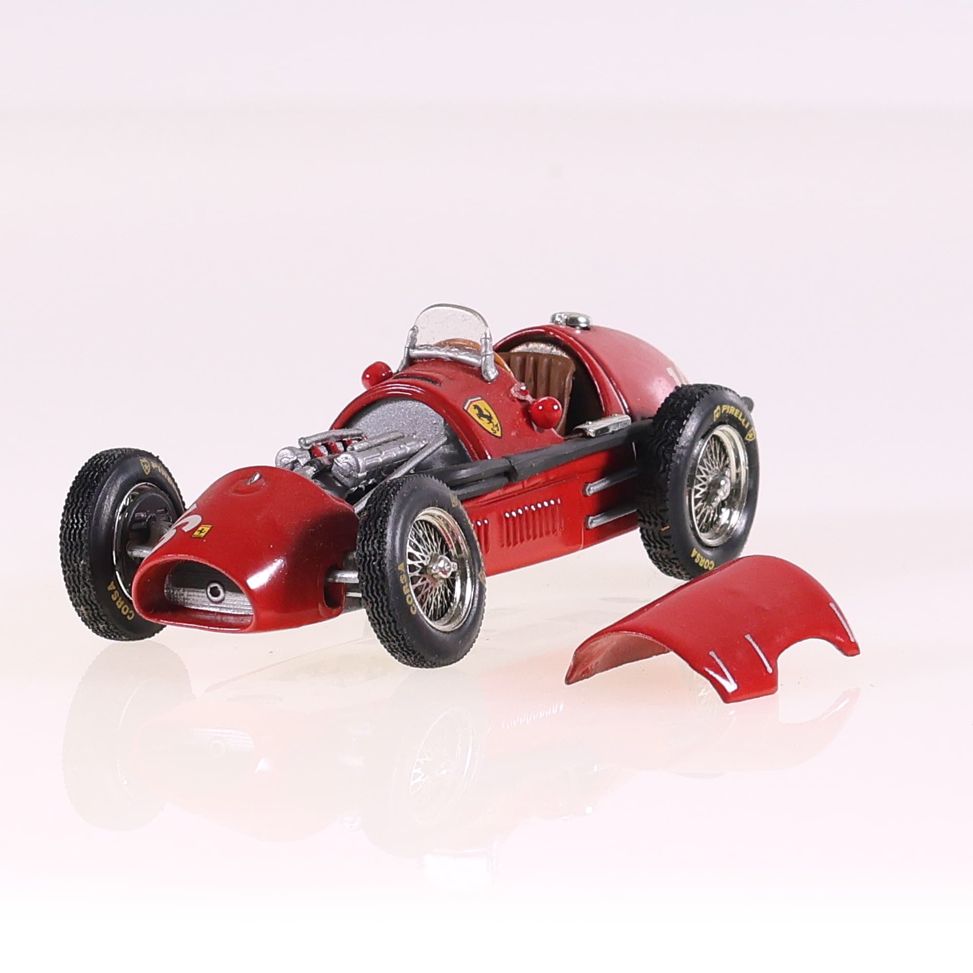Quartzo Ferrari F1 500 #16 1/43 Rouge sans boîte — miniature 10