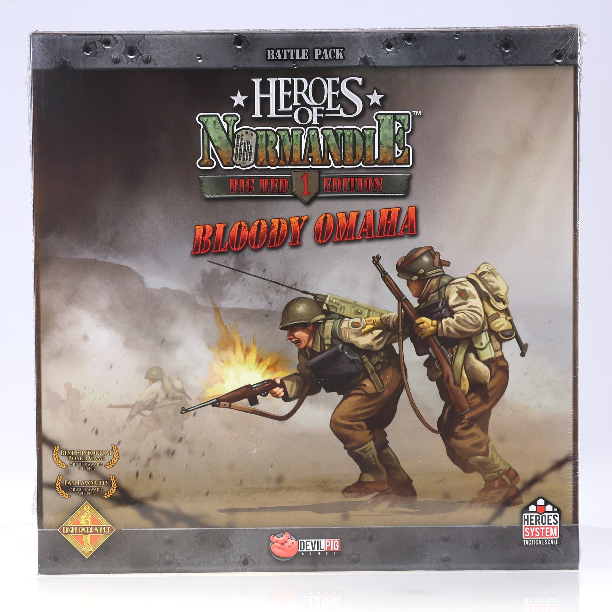 Devil Pig Games Bloody Omaha ( FR & EN version )  Grade S neuf avec boîte
