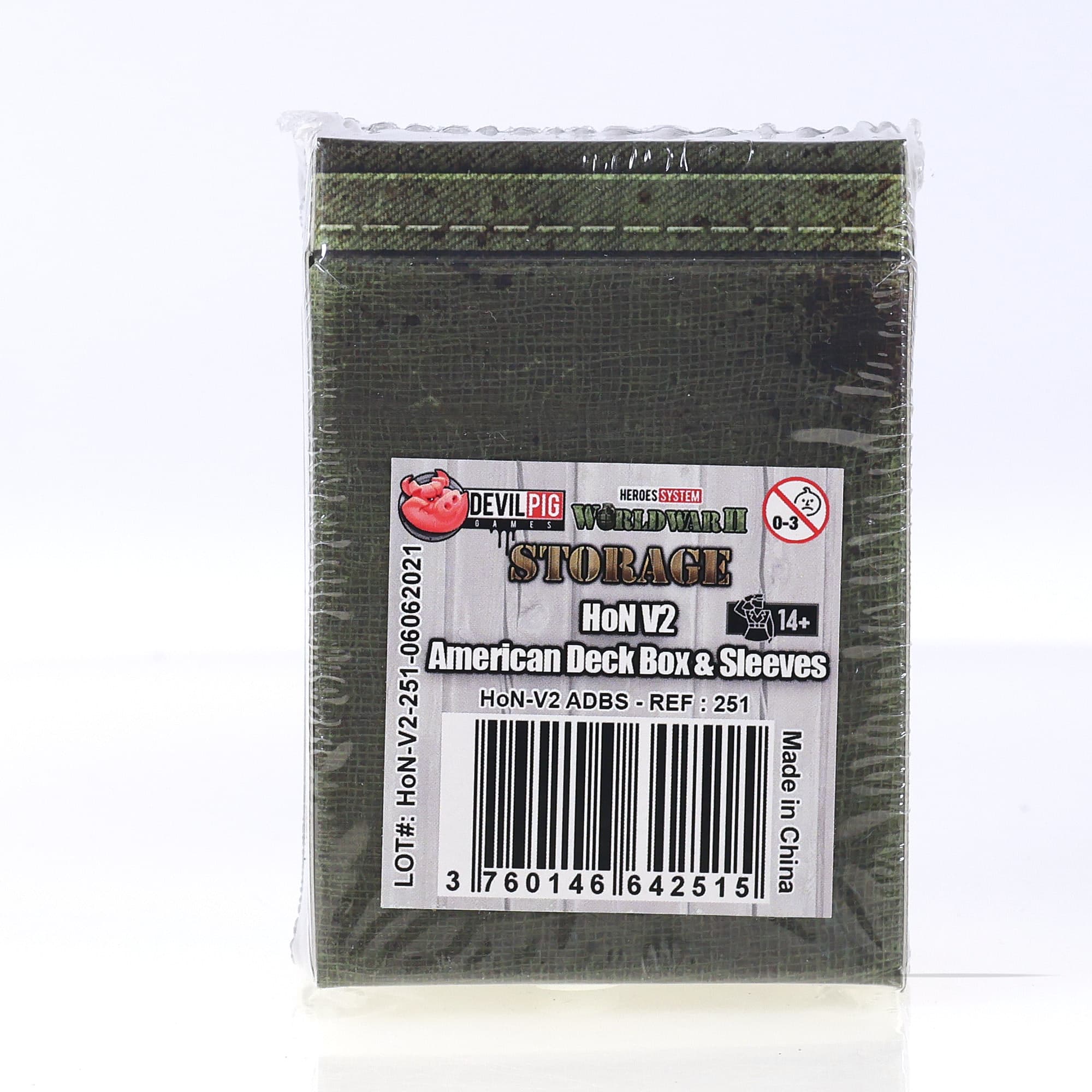 Devil Pig Games US Deck Box & Sleeves V2 Grade S neuf avec boîte — miniature 3