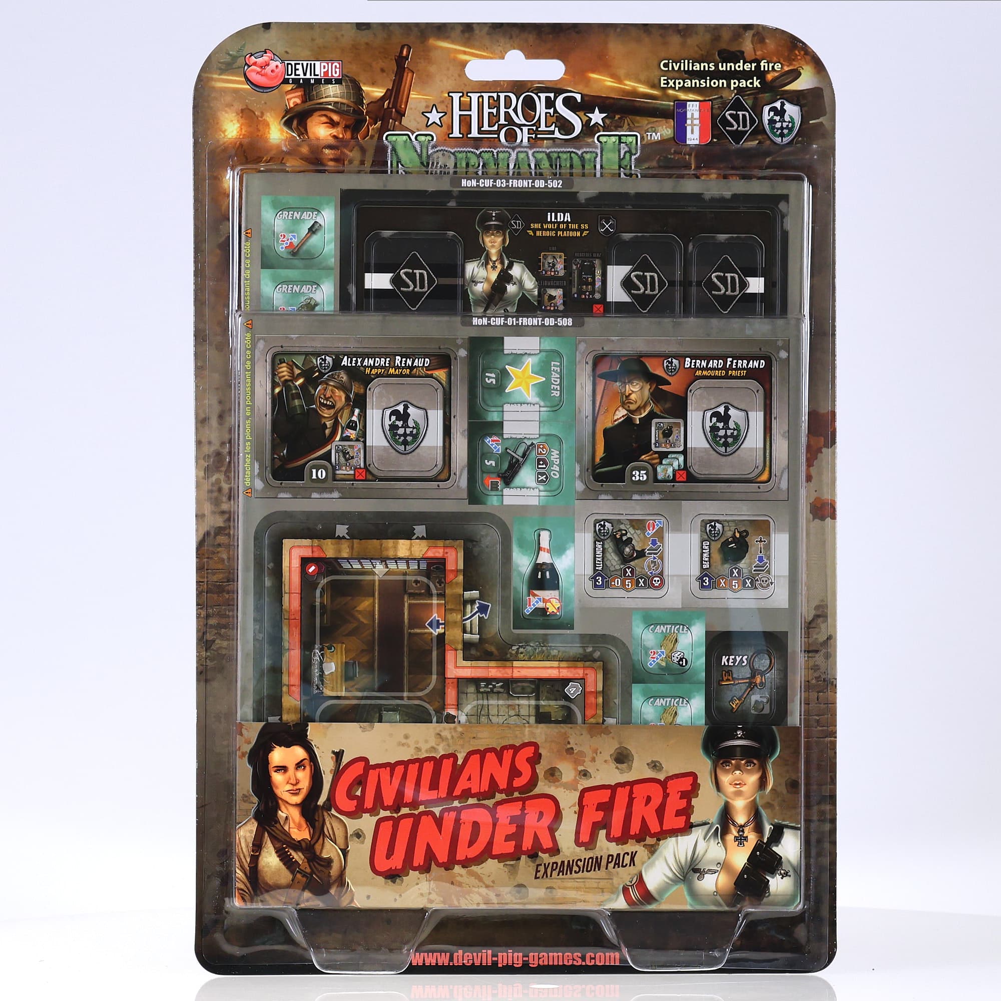 Devil Pig Games Civilians Under Fire EN et FR Grade S neuf avec boîte