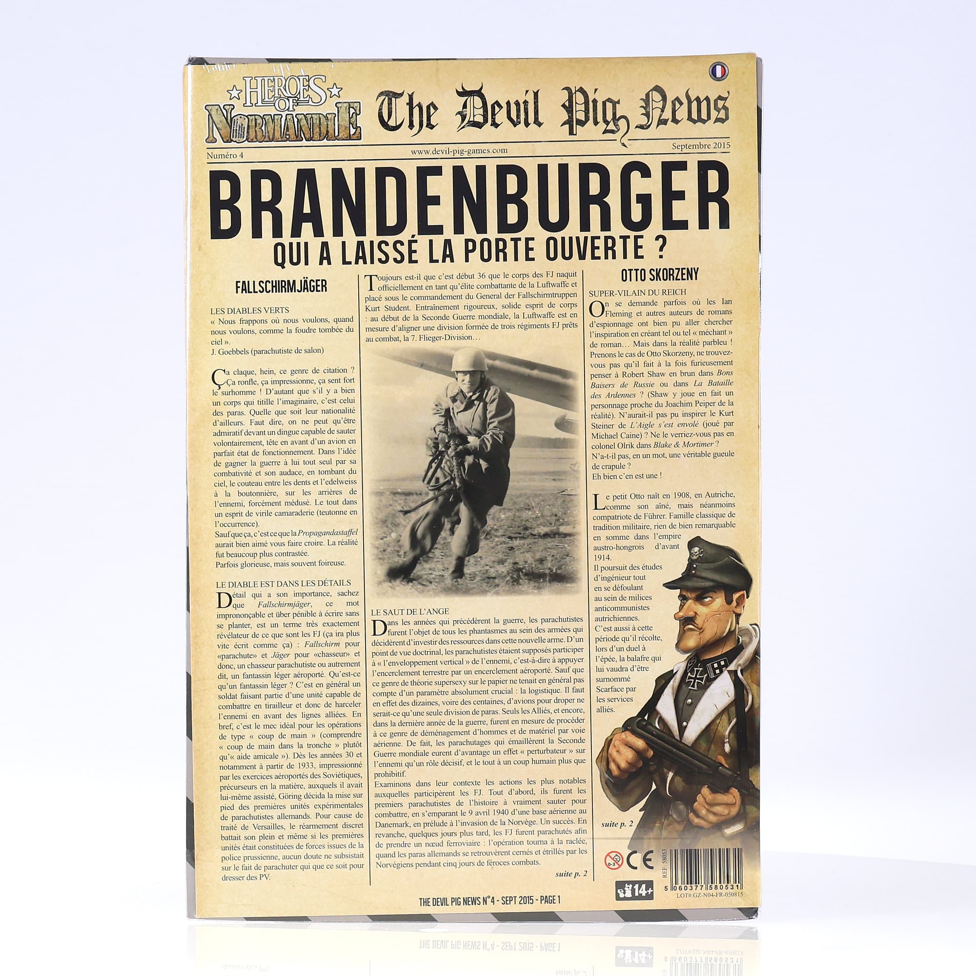 Devil Pig Games Gazette Brandenburger Grade S neuf avec boîte