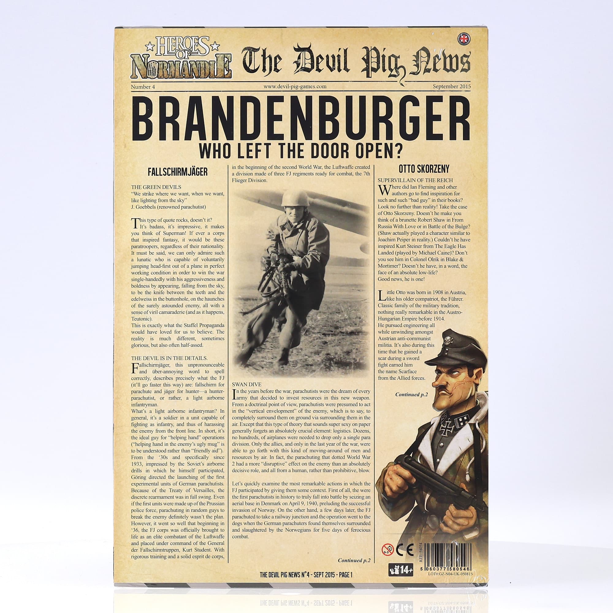 Devil Pig Games Gazette #4 Brandenburger Gazette   neuf 