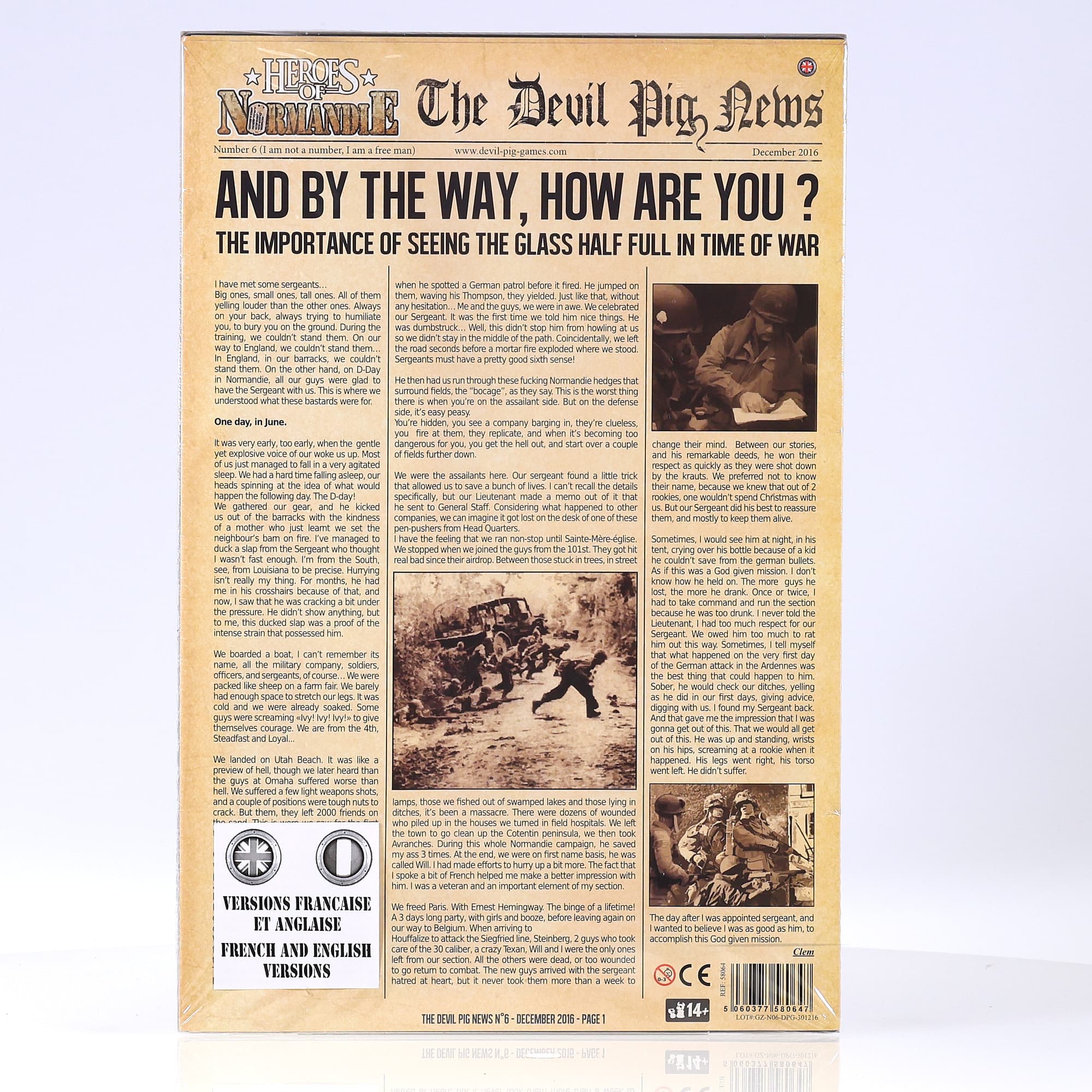 Devil Pig News #6 Gazette FR et EN  gazette Grade S neuf sans boîte