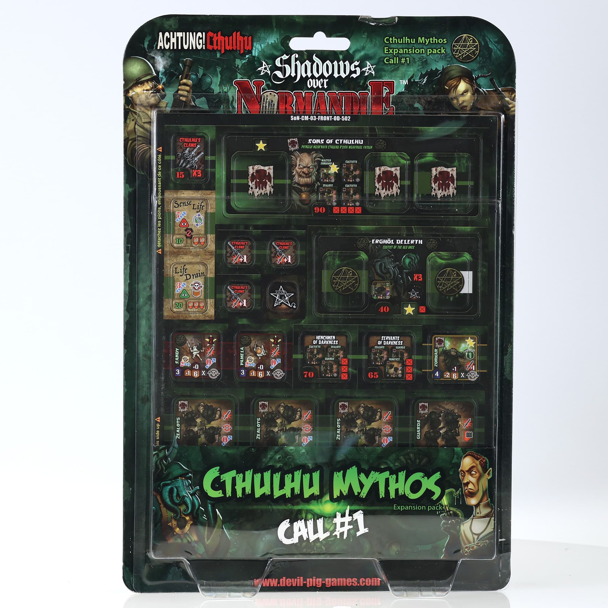 Devil Pig Games Shadows Over Normandie Cthulhu Mythos #1 Grade S neuf avec boîte