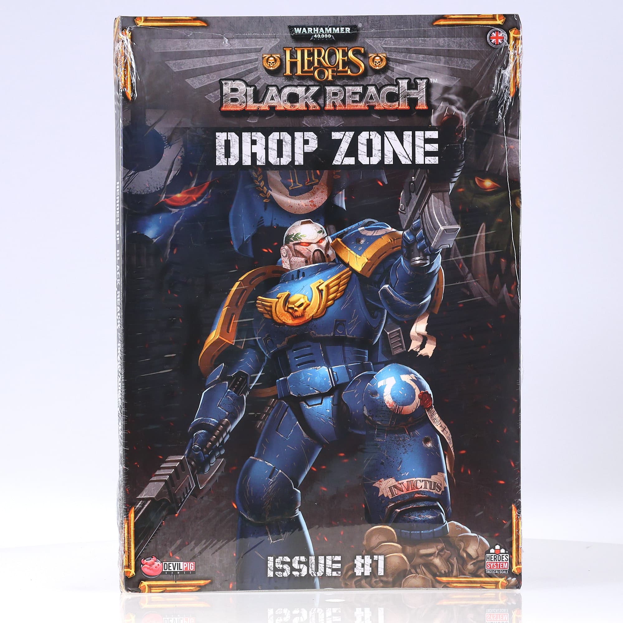 Devil Pig Games Drop zone Warhammer 40000  Black reach Grade S neuf avec boîte