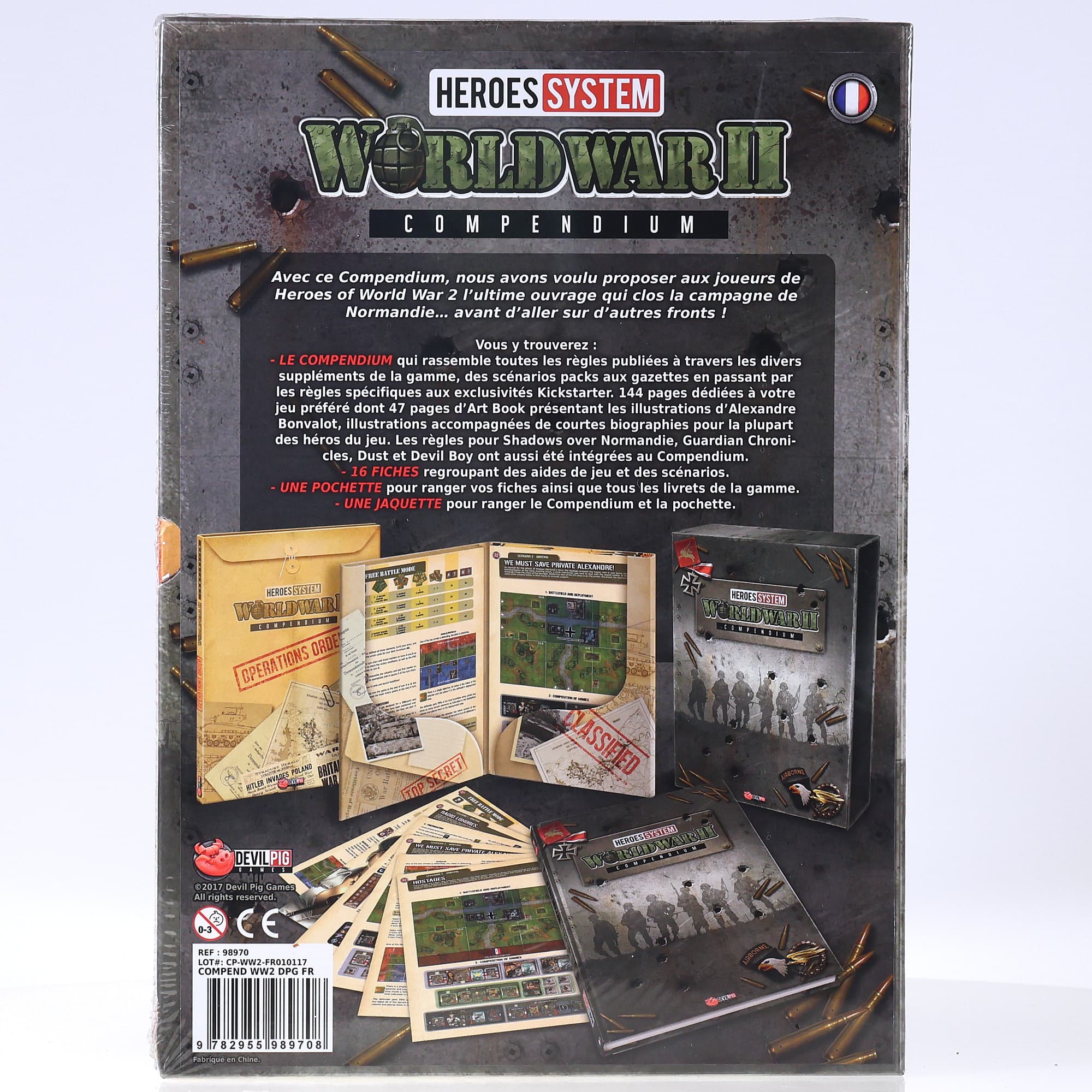 Devil Pig Games Heroes of Normandie Compendium (FR version) neuf avec boîte — miniature 2