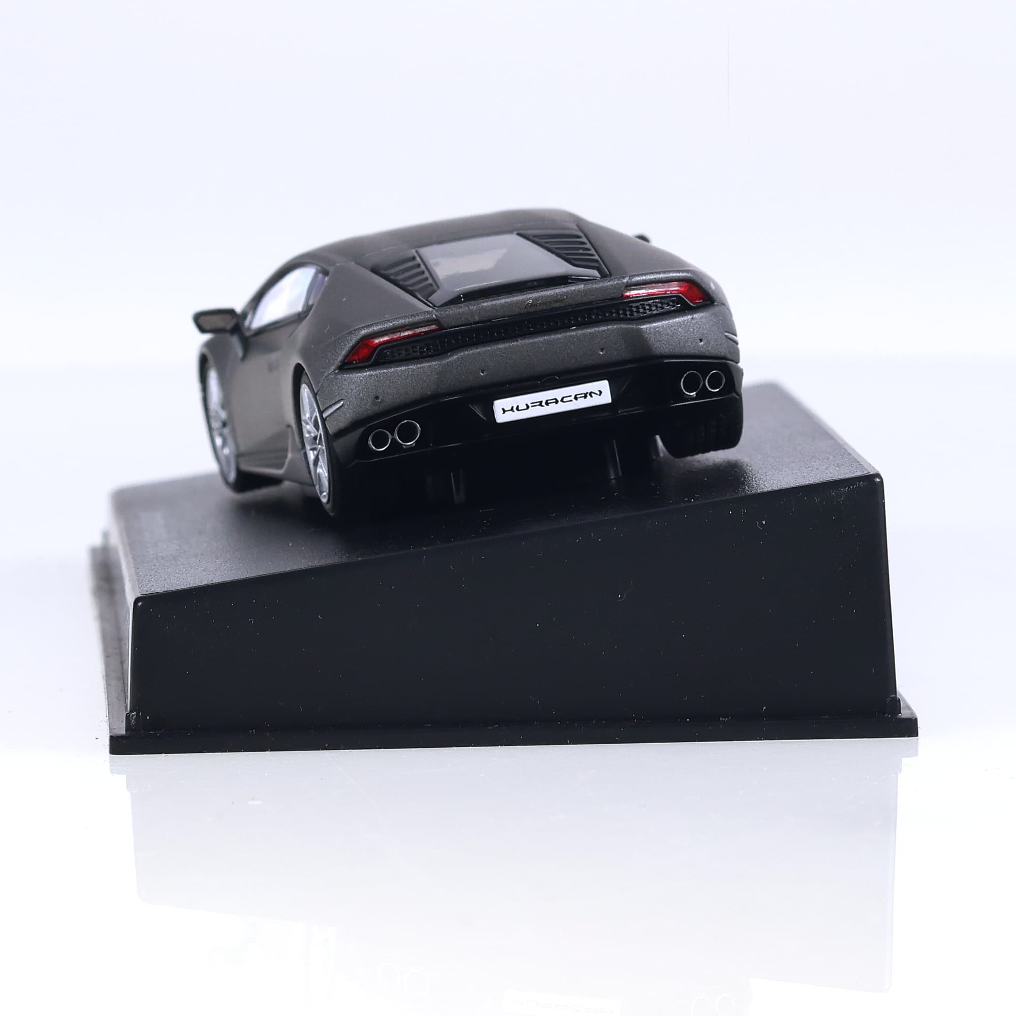 AUTOart 54602 Lamborghini Huracán LP 610-4 (Grigio Titans/Matt Grey) 1/43 Gris — miniature 4