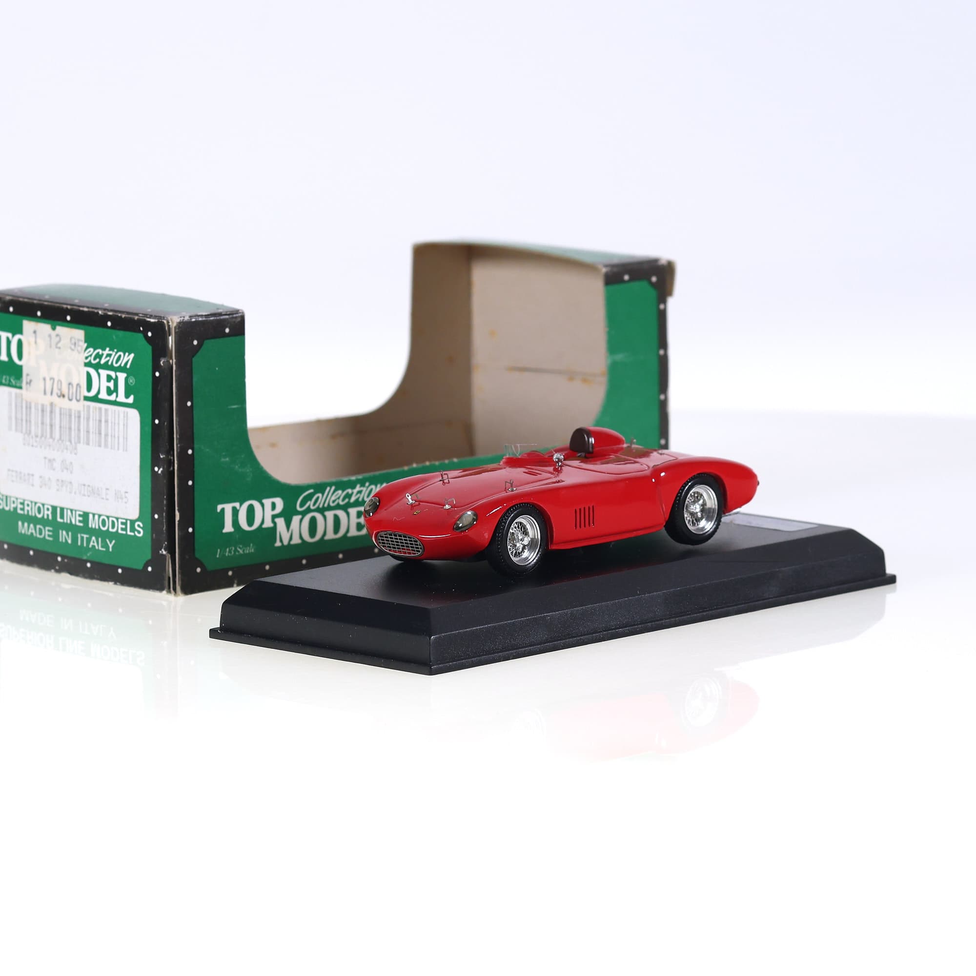Top model TMC040  Ferrari 340 spyder vignale N45 1/43 avec boîte — photo 1