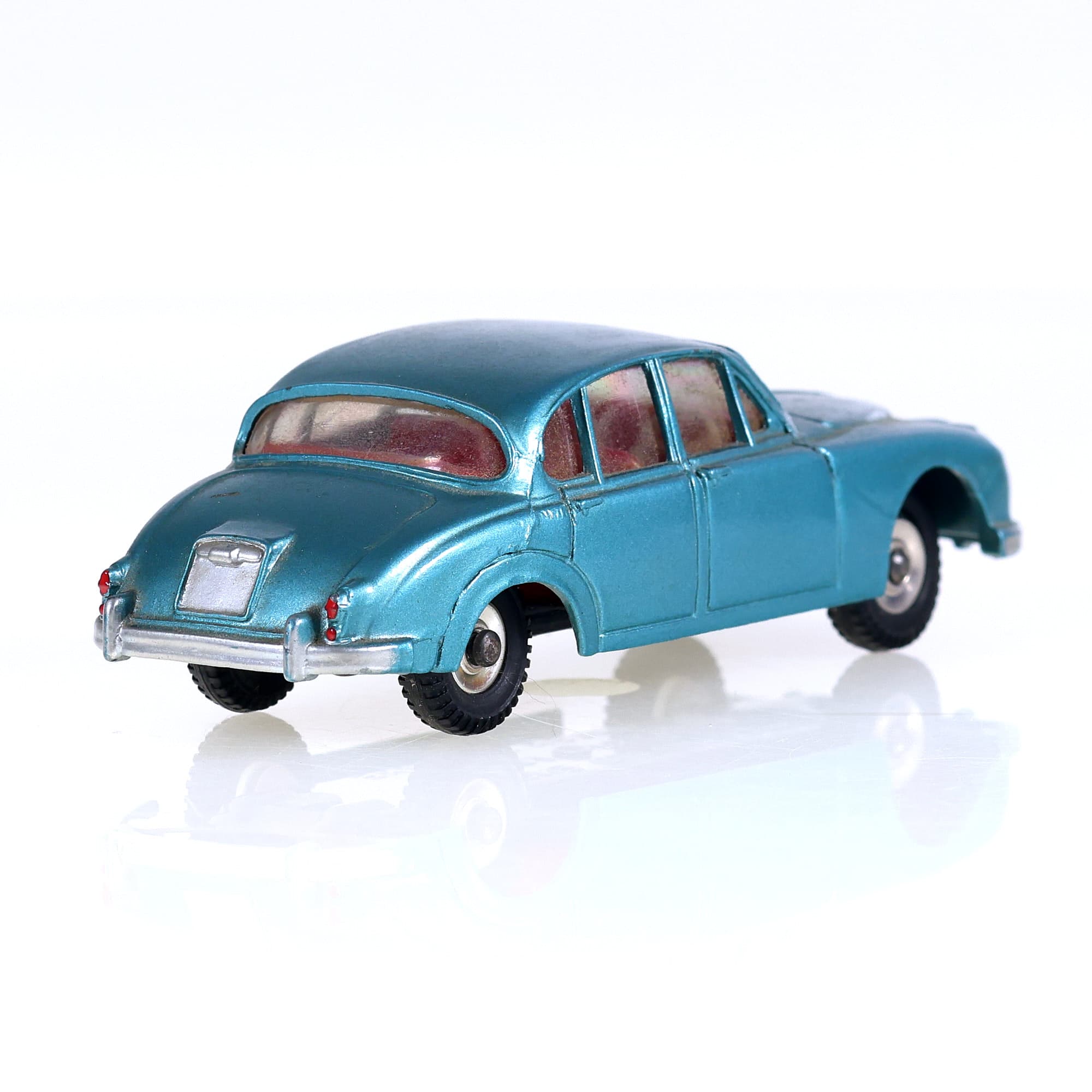 Dinky Toys 146 Daimler 2.5 Litre 1/43 Bleu avec boîte — miniature 6