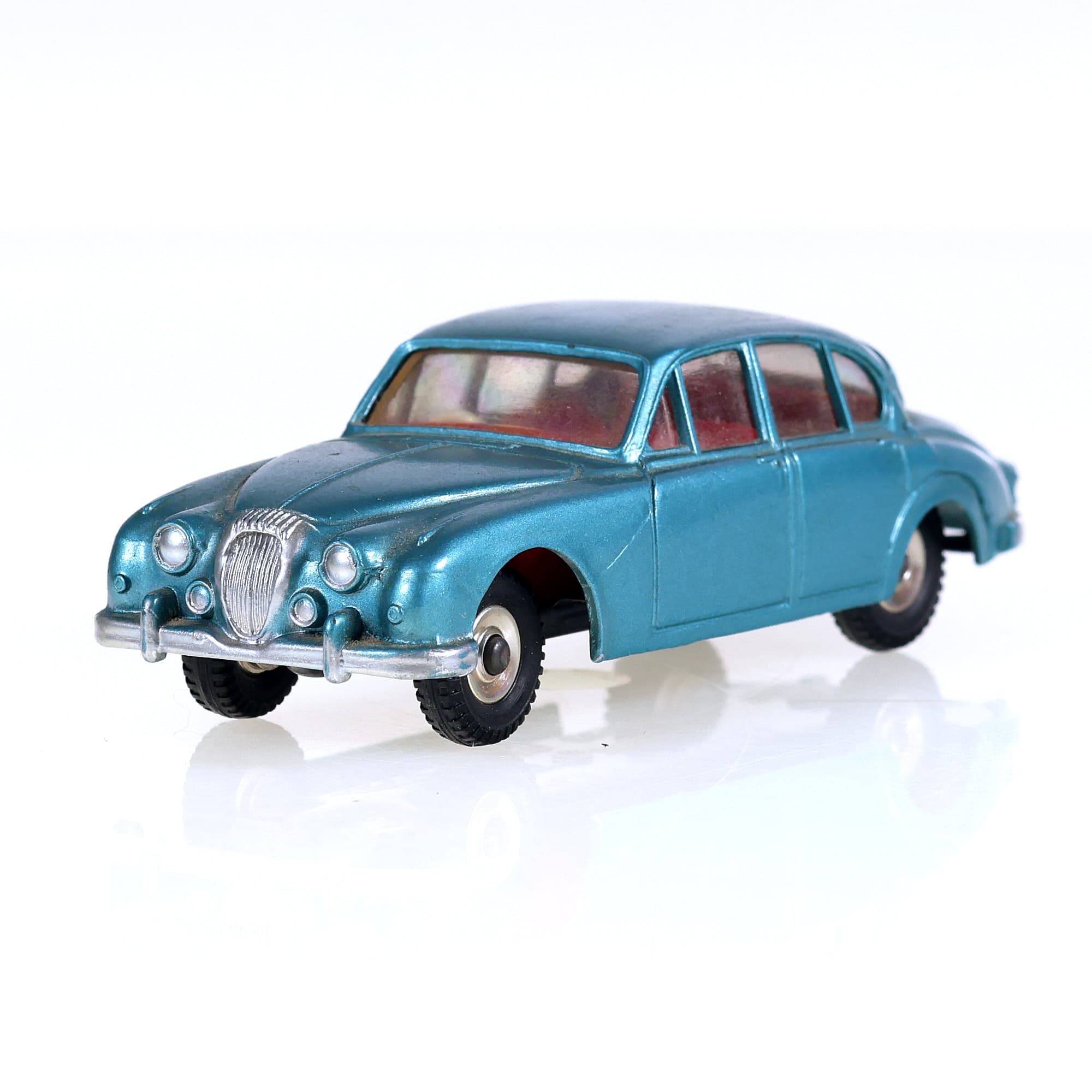 Dinky Toys 146 Daimler 2.5 Litre 1/43 Bleu avec boîte — miniature 10