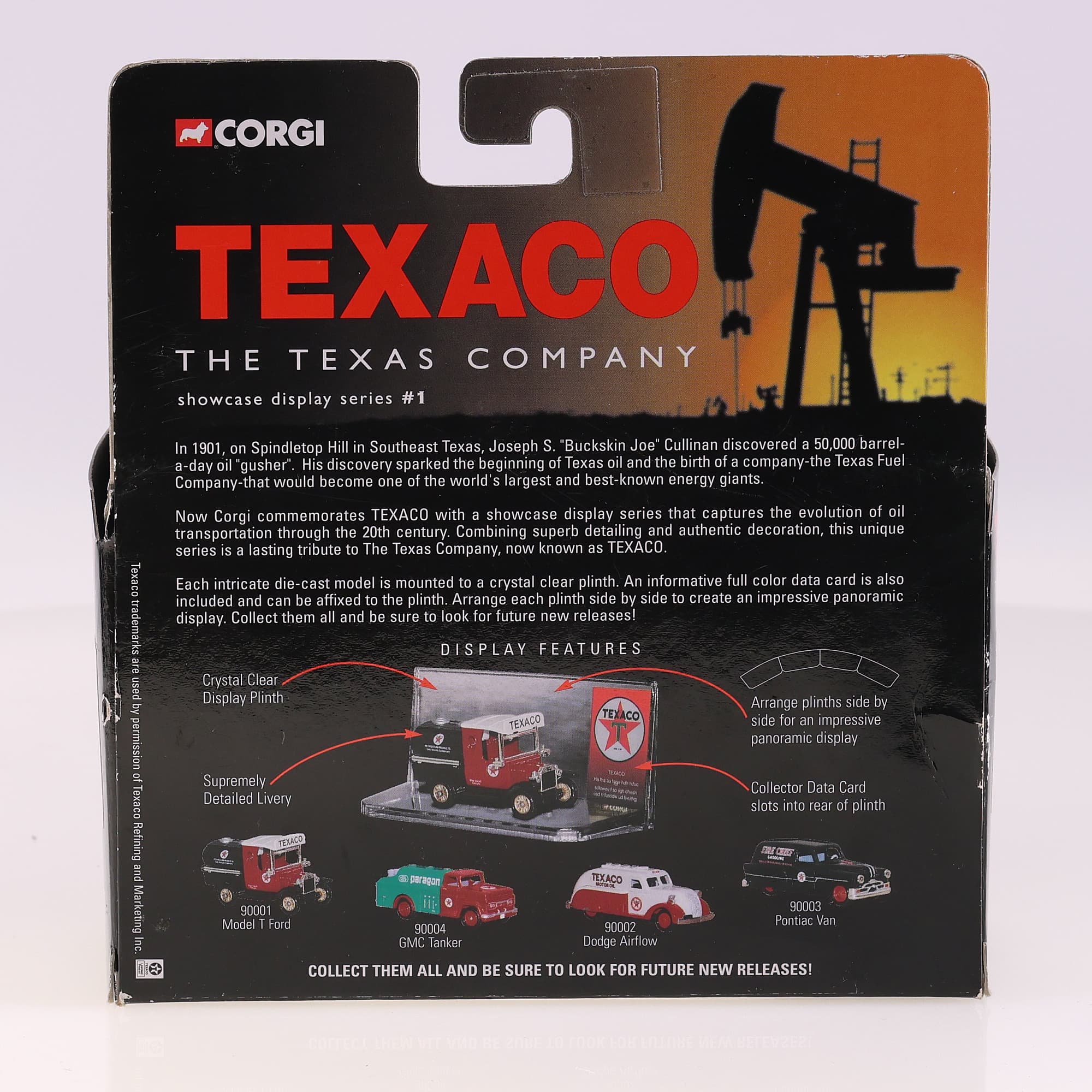 Corgi CS90007 Texaco Chevrolet Pick-Up Salt Products 1/43 Bicolore avec boîte — miniature 13