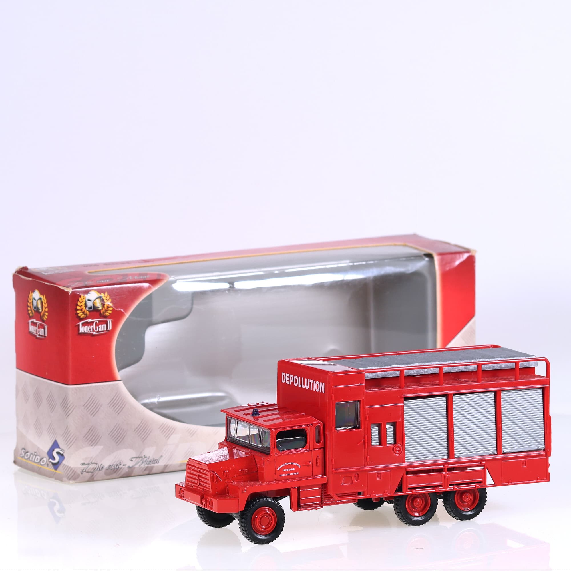 Solido 3156 Berliet GBC 1/50 Rouge avec boîte