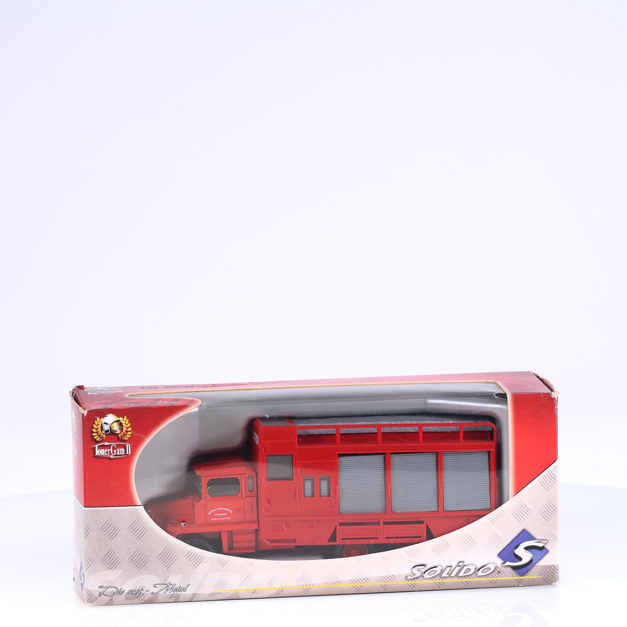 Solido 3156 Berliet GBC 1/50 Rouge avec boîte — miniature 11