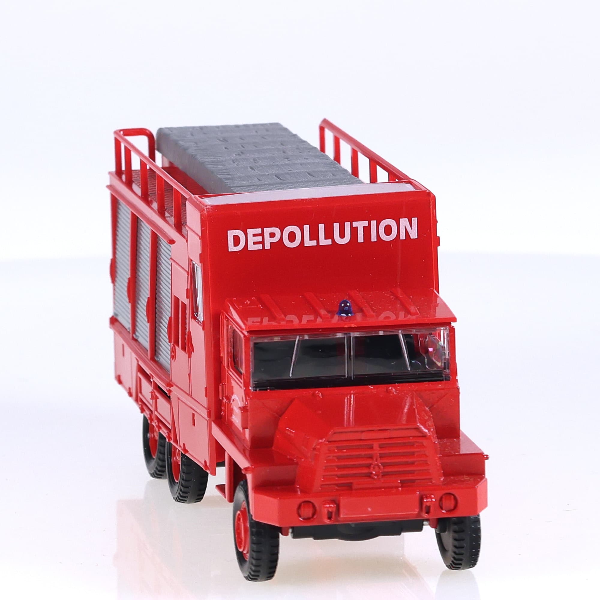 Solido 3156 Berliet GBC 1/50 Rouge avec boîte — miniature 8