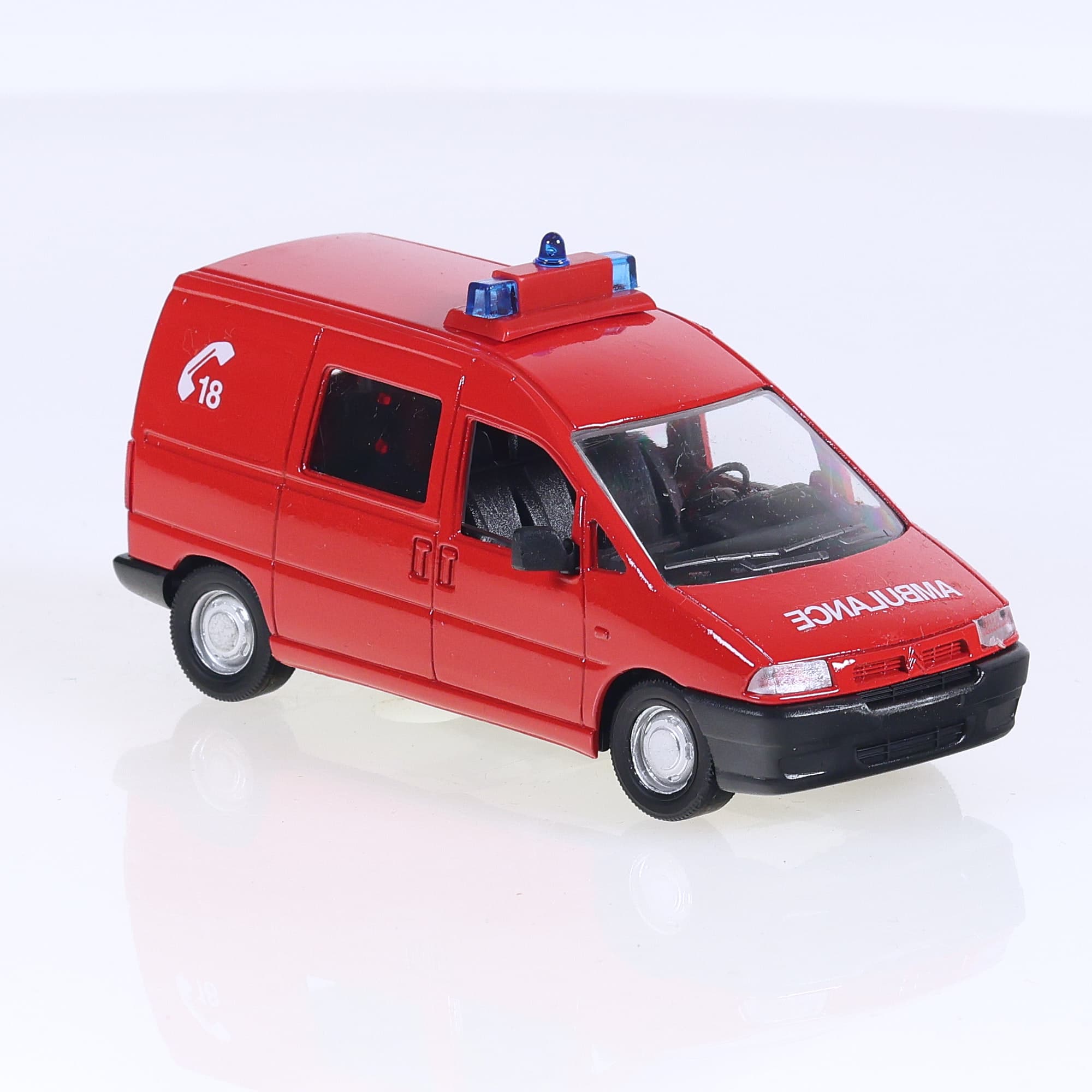 Solido - n°2178 - Citroën Jumpy Ambulance 1/43 avec boîte — miniature 7