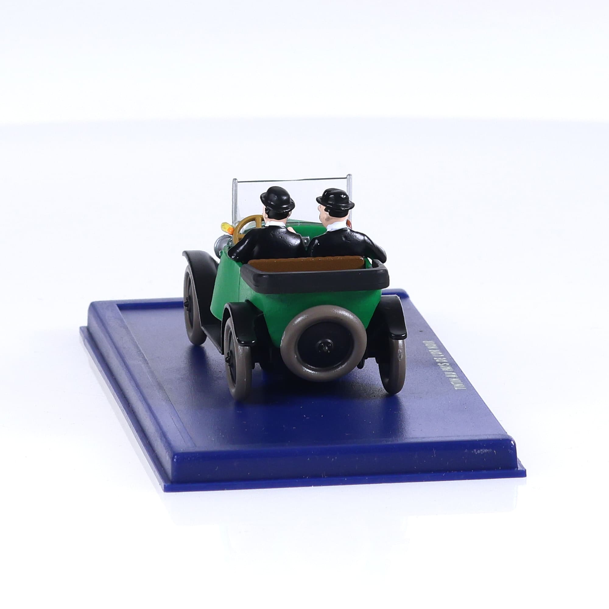 Atlas Tintin Citroën torpedo des Dupondt - Tintin au pays de l'Or noir 1/43 Vert — miniature 4