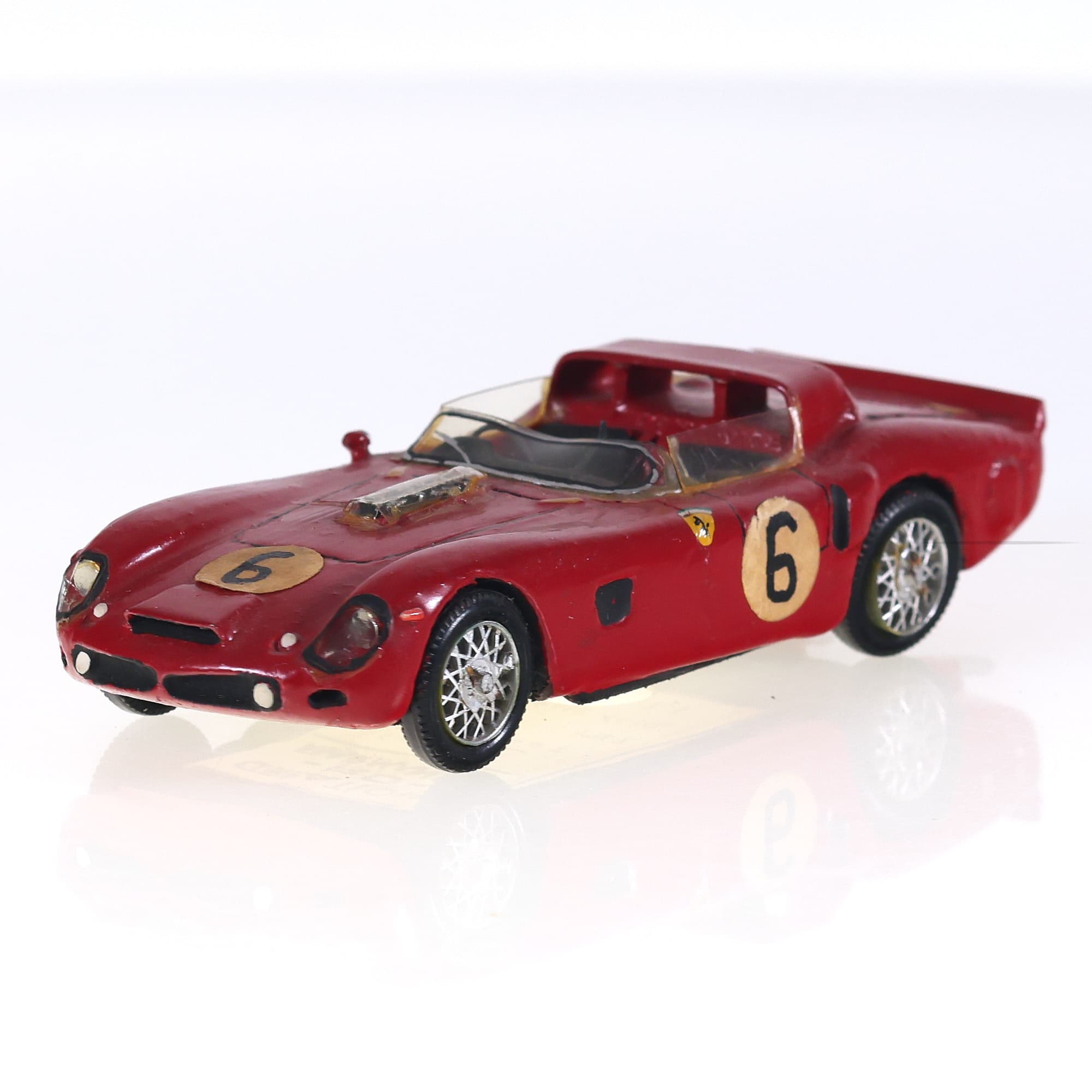 RD Marmande Ferrari V2.4 L Sports #6 1962 1/43 Rouge — photo 1