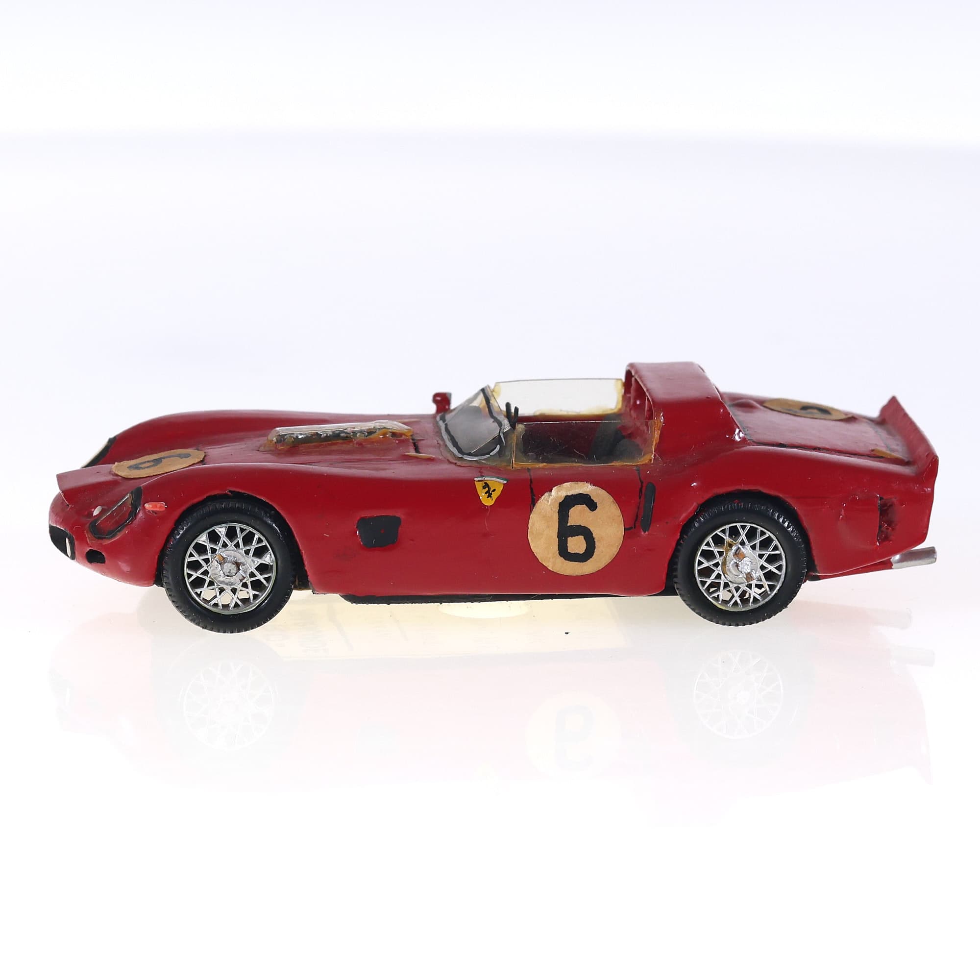 RD Marmande Ferrari V2.4 L Sports #6 1962 1/43 Rouge — miniature 2
