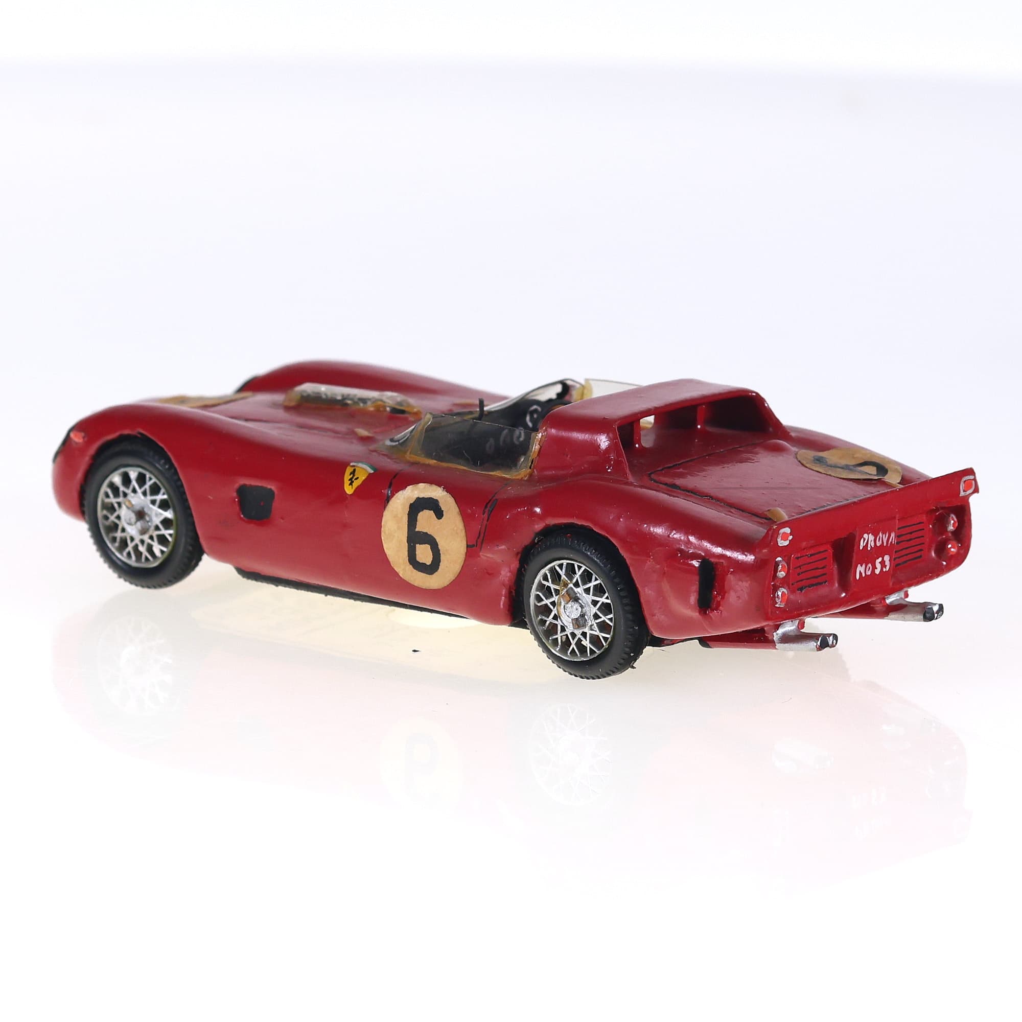 RD Marmande Ferrari V2.4 L Sports #6 1962 1/43 Rouge — miniature 3