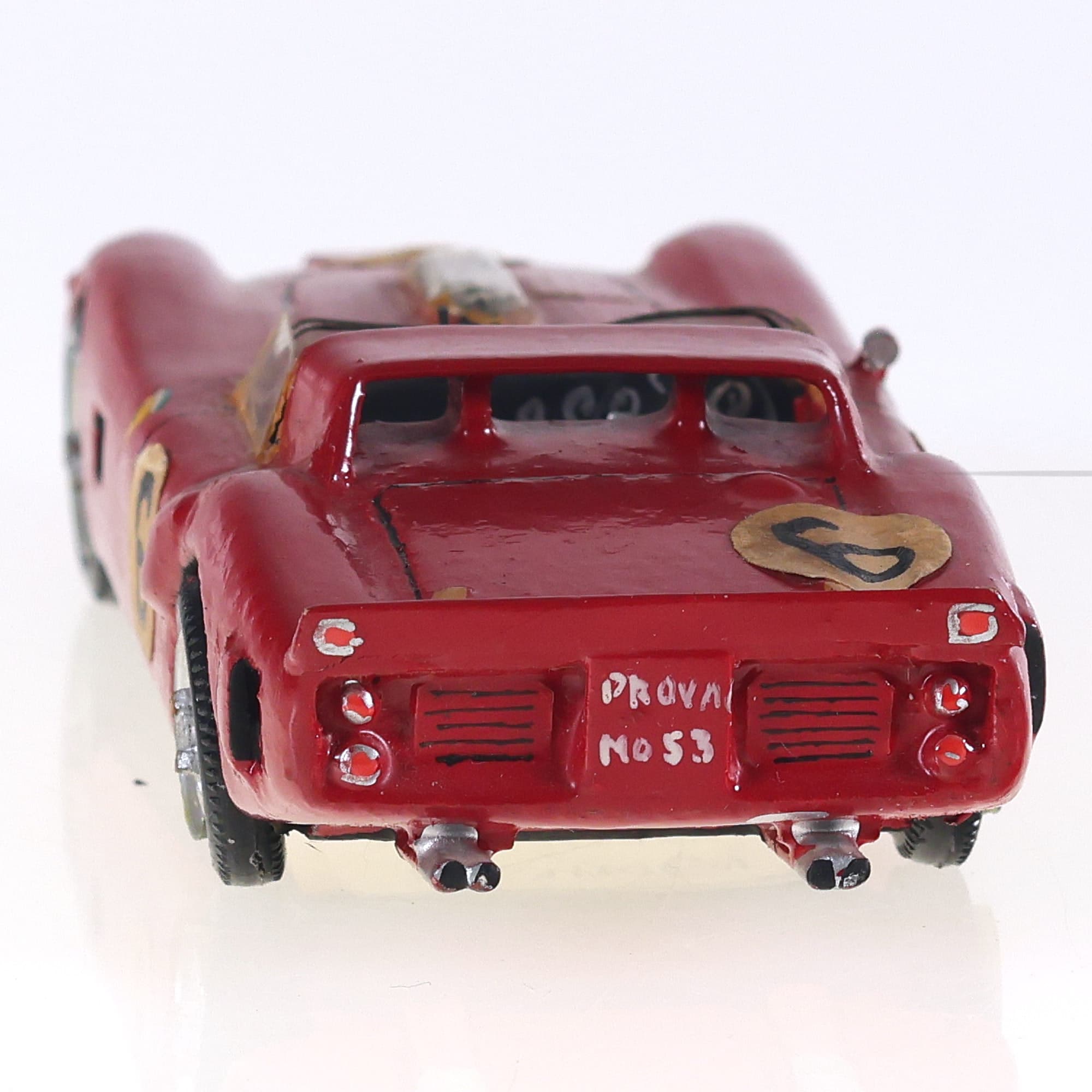 RD Marmande Ferrari V2.4 L Sports #6 1962 1/43 Rouge — miniature 4