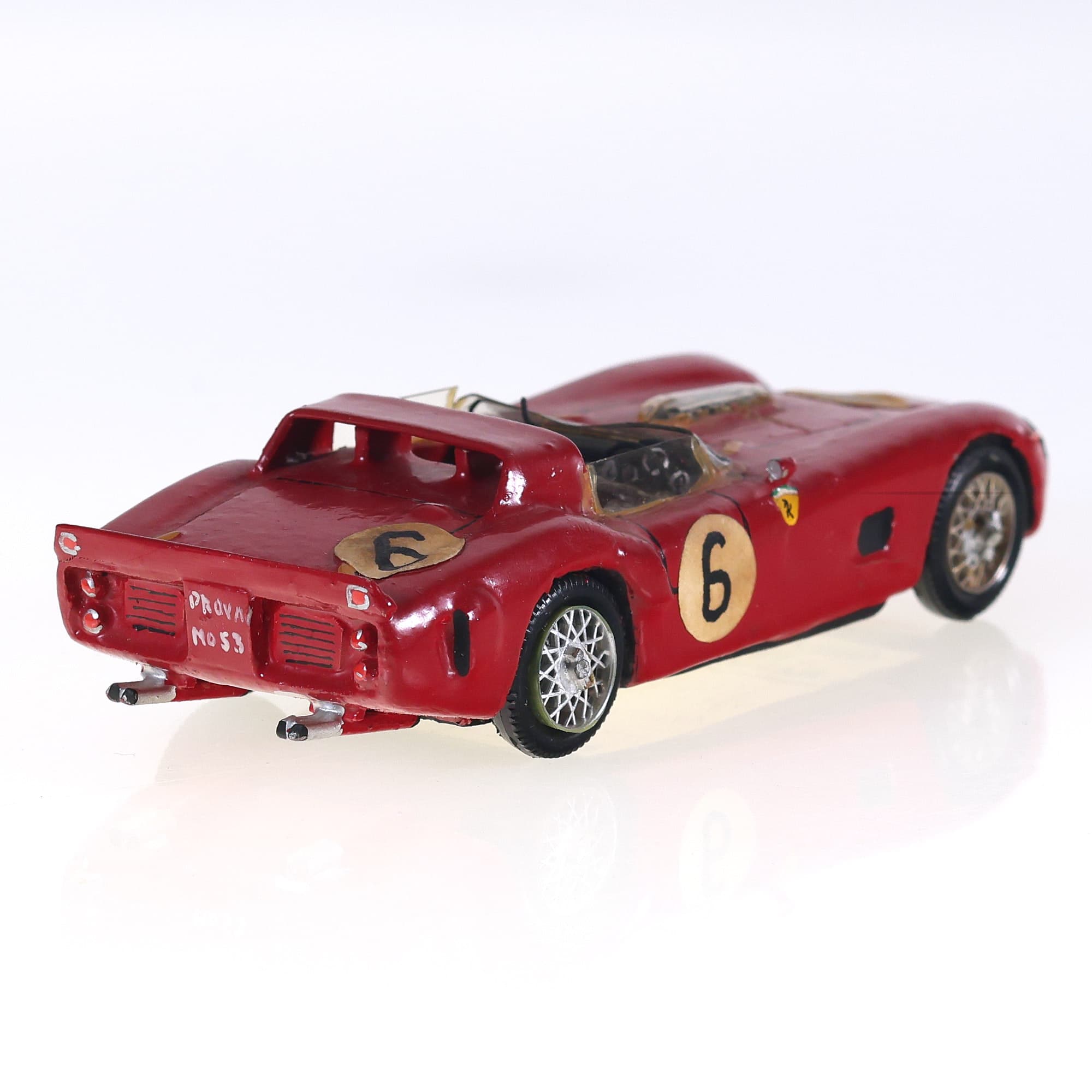 RD Marmande Ferrari V2.4 L Sports #6 1962 1/43 Rouge — miniature 5