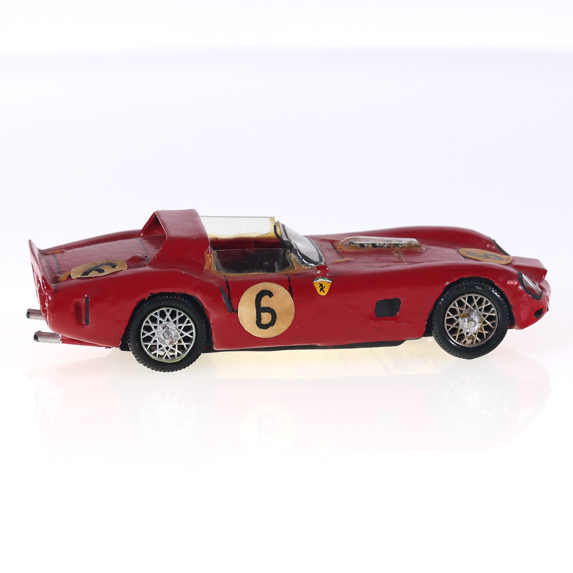 RD Marmande Ferrari V2.4 L Sports #6 1962 1/43 Rouge — miniature 6