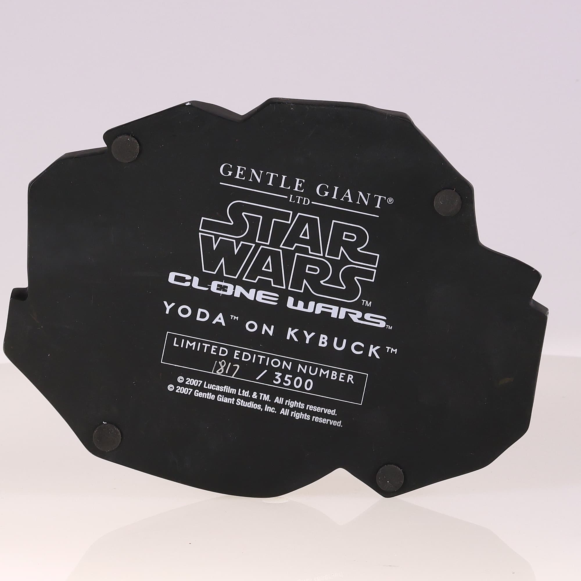 Clone Wars - Yoda on Kybuck - Limited Edition Maquette Grade B avec boîte — miniature 11