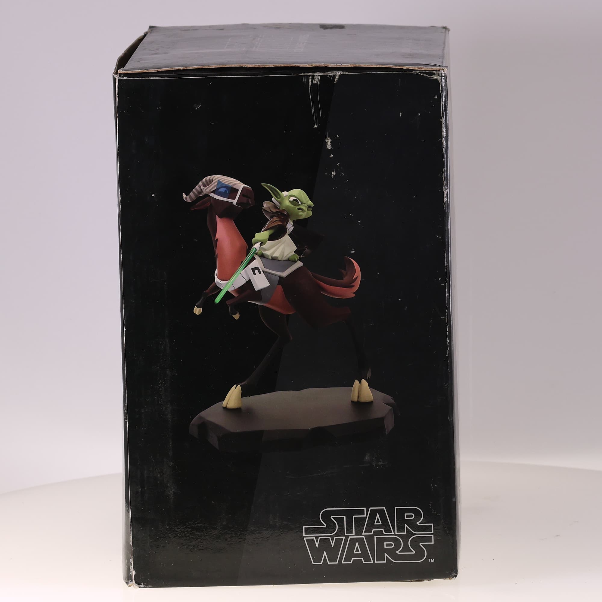 Clone Wars - Yoda on Kybuck - Limited Edition Maquette Grade B avec boîte — miniature 15
