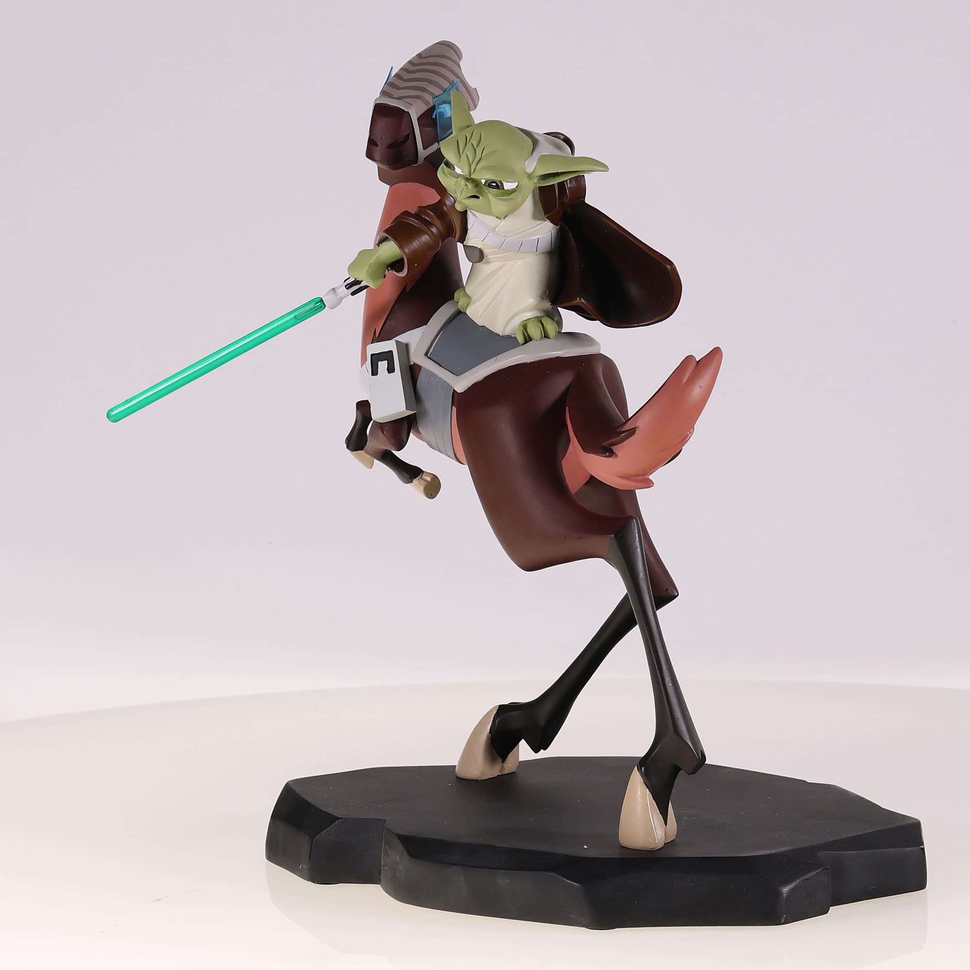 Clone Wars - Yoda on Kybuck - Limited Edition Maquette Grade B avec boîte — miniature 3
